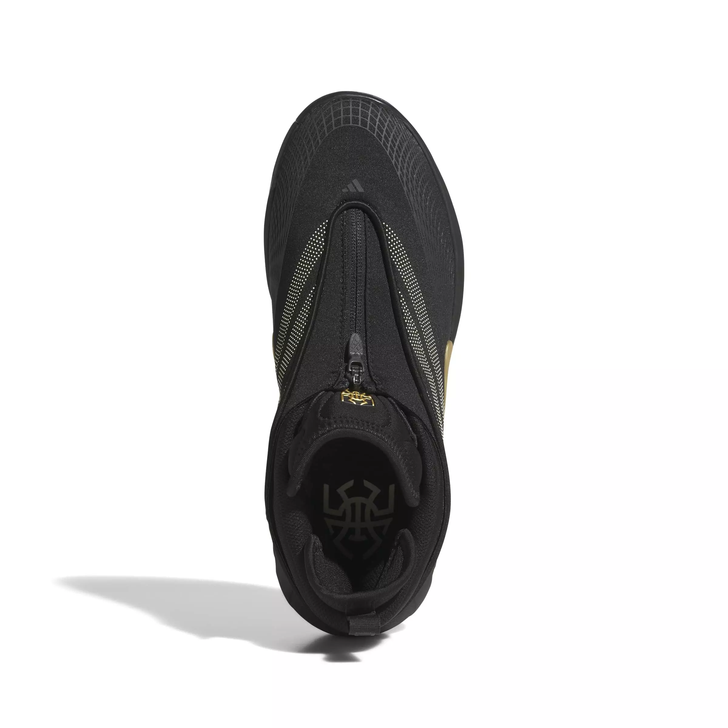 adidas D.O.N. ISSUE 7 "Core Black/Gold Met./Ice Gold Metallic" Men's Basketball Shoe - BLACK/GOLD/GOLD