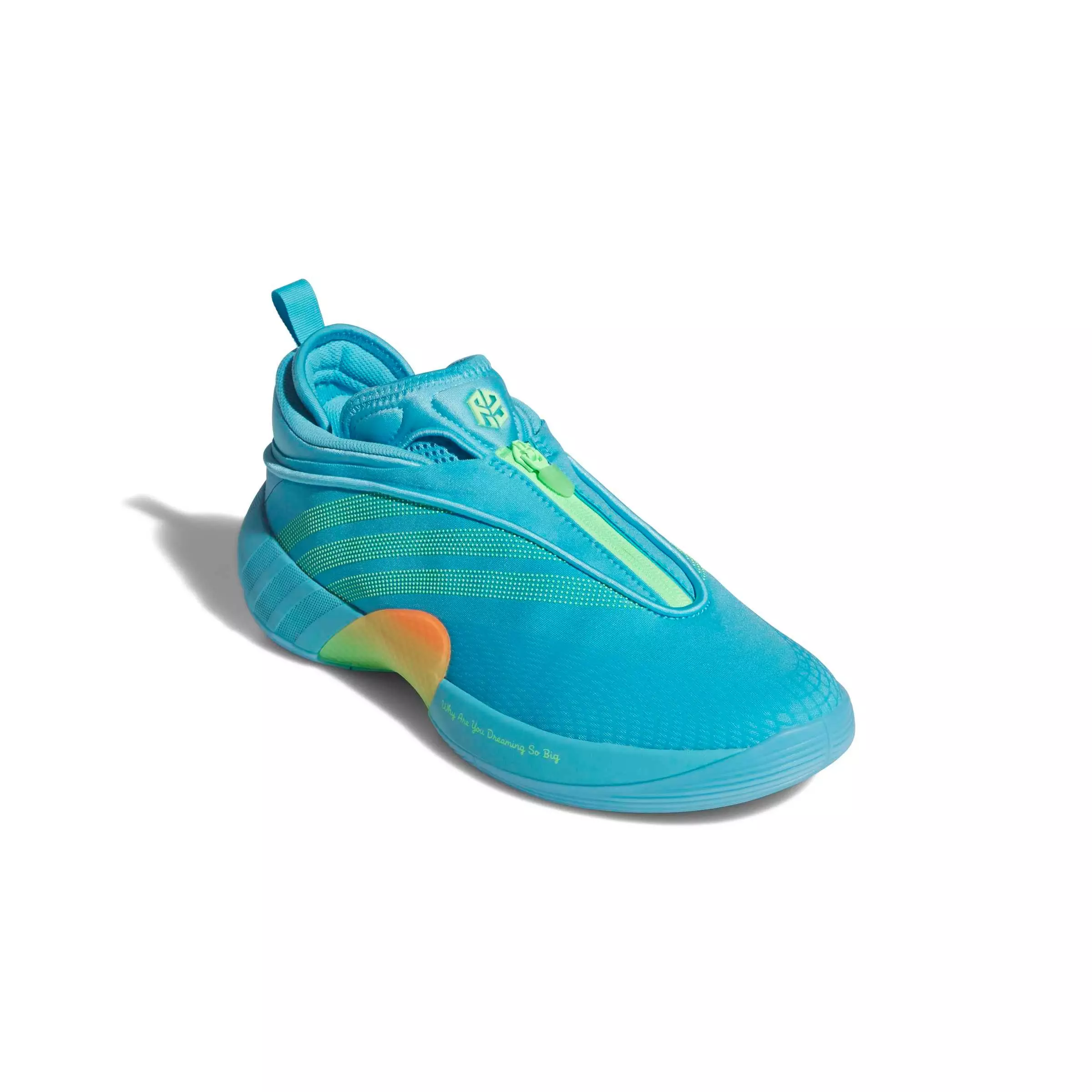 adidas D.O.N. ISSUE 7 "Bright Cyan/Screaming Orange/Lucid Lemon" Men's Basketball Shoe - CYAN/ORANGE/LEMON