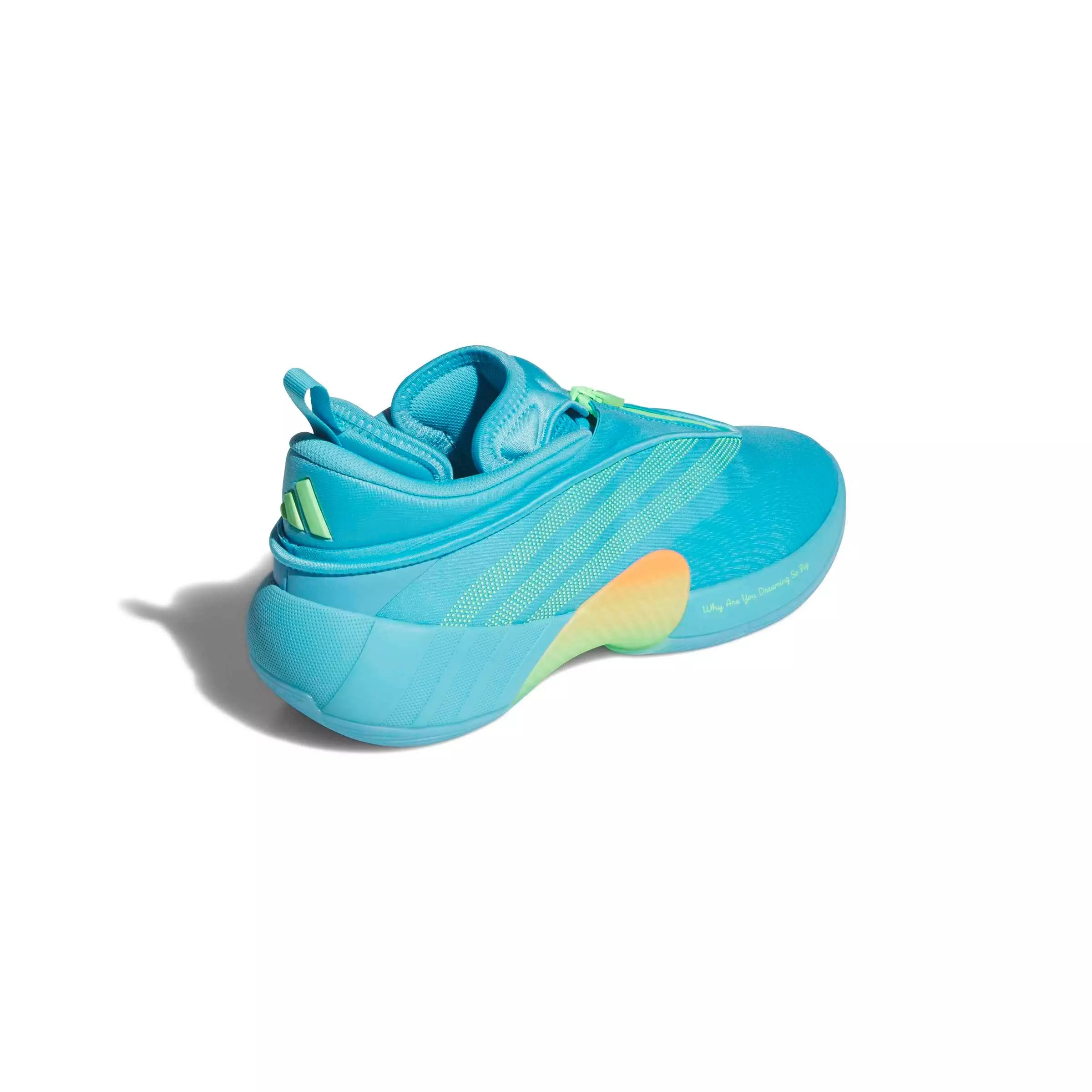 adidas D.O.N. ISSUE 7 "Bright Cyan/Screaming Orange/Lucid Lemon" Men's Basketball Shoe - CYAN/ORANGE/LEMON