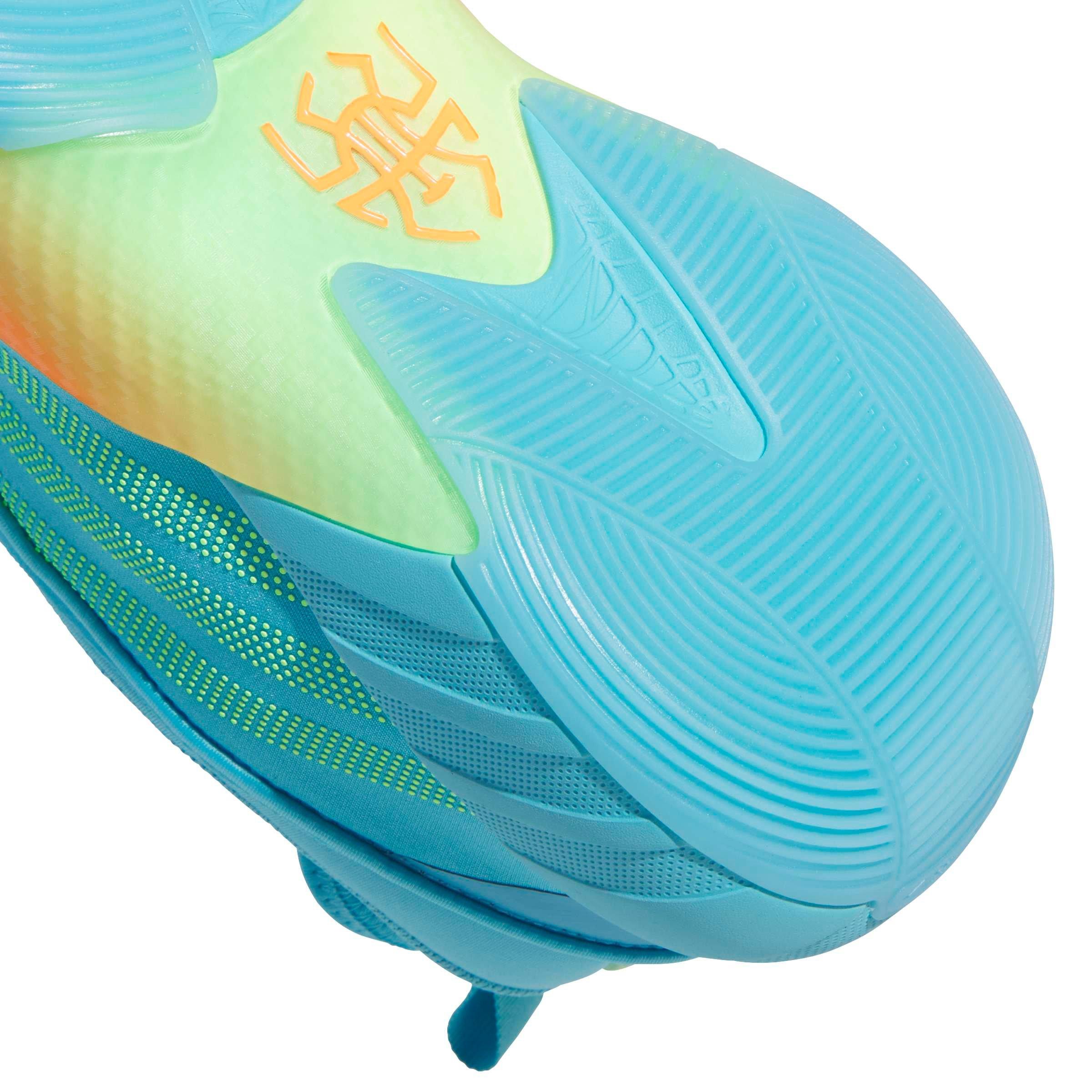 adidas D.O.N. ISSUE 7 "Bright Cyan/Screaming Orange/Lucid Lemon" Men's Basketball Shoe - CYAN/ORANGE/LEMON Thumbnail View 7