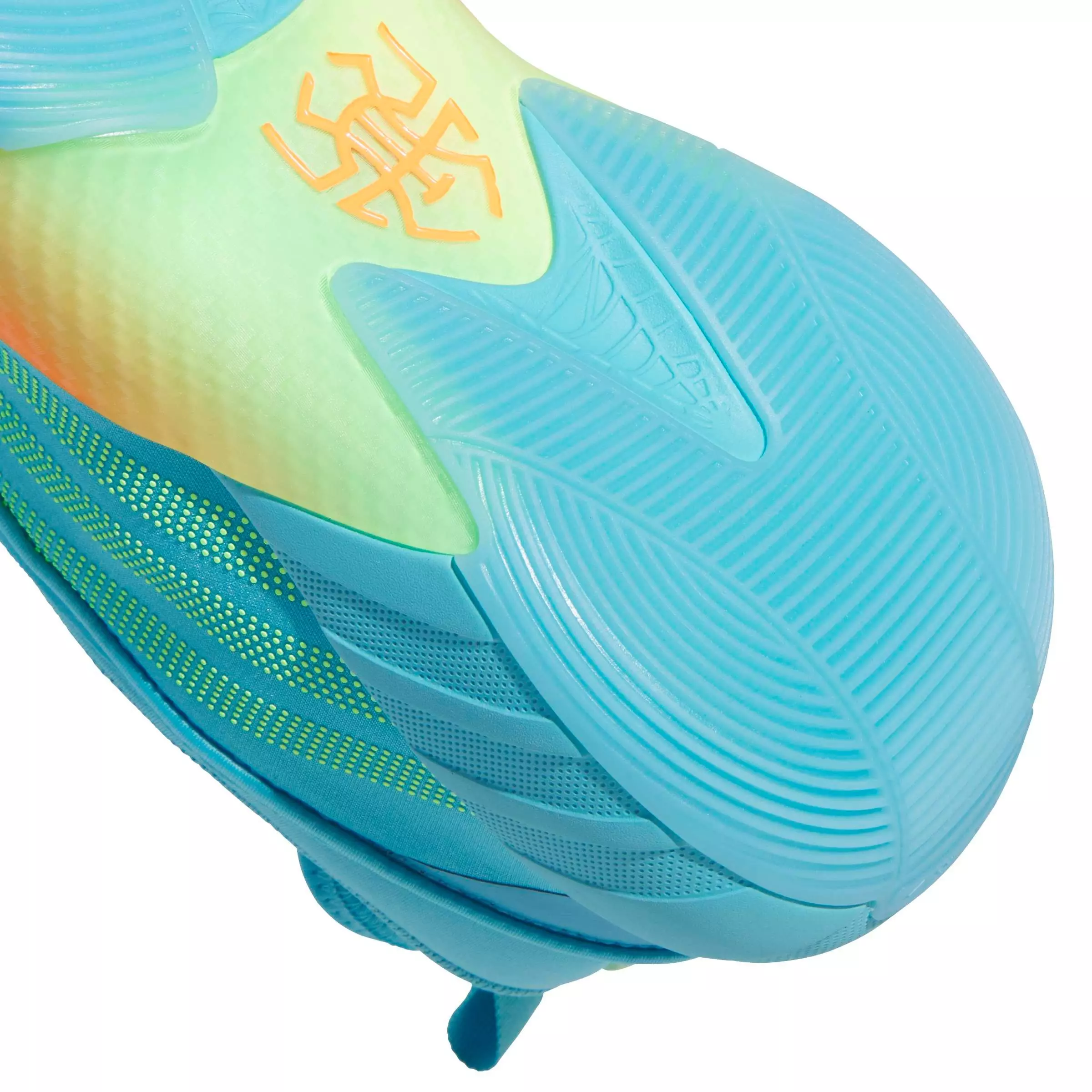 adidas D.O.N. ISSUE 7 "Bright Cyan/Screaming Orange/Lucid Lemon" Men's Basketball Shoe - CYAN/ORANGE/LEMON