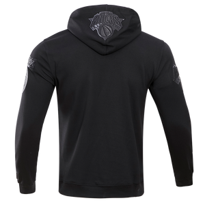 Pro Standard Men's New York Knicks Triple Black Zipper Jacket