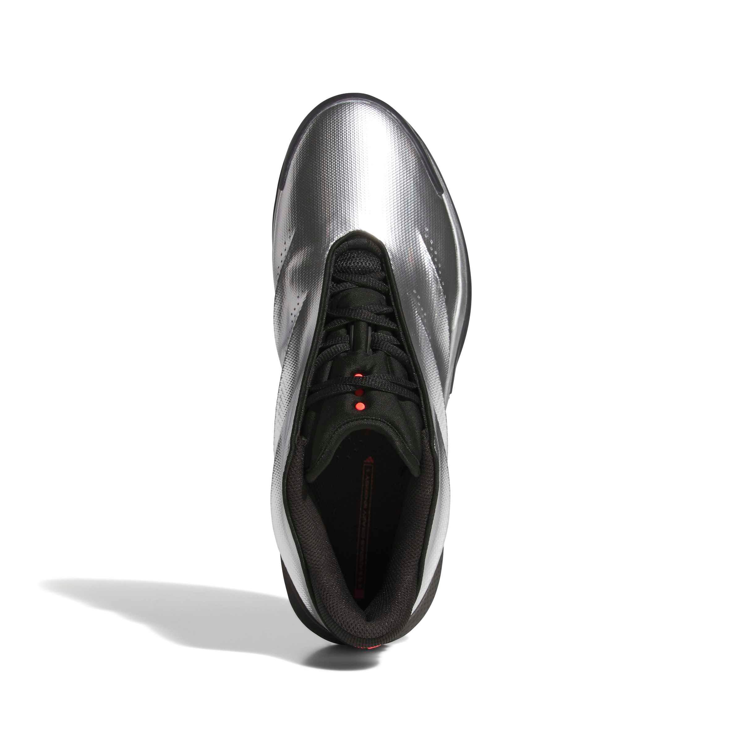 adidas Crazy Energy+ "Black/Metallic Silver" Men's Basketball Shoe - BLACK/SILVER Thumbnail View 5