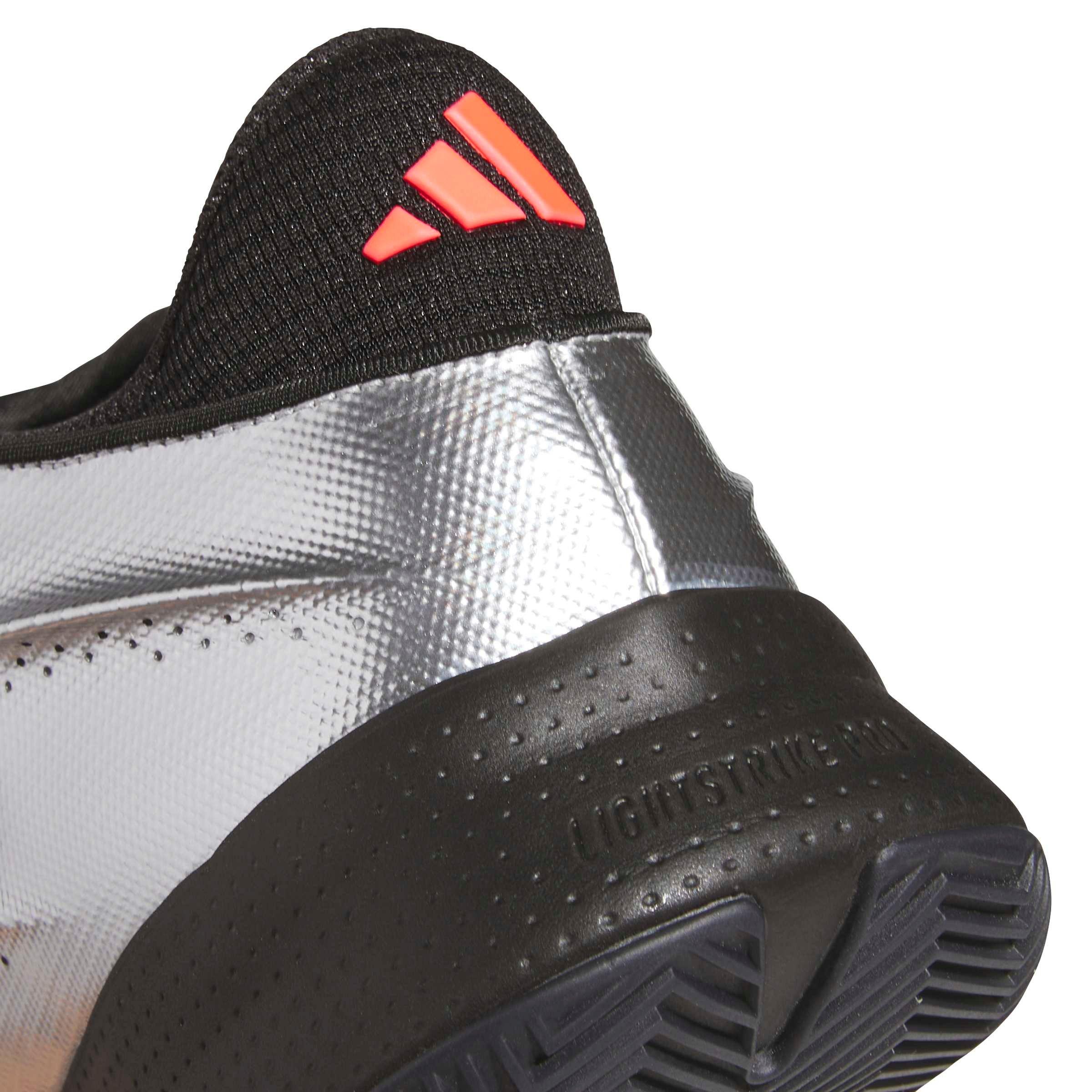 adidas Crazy Energy+ "Black/Metallic Silver" Men's Basketball Shoe - BLACK/SILVER Thumbnail View 7