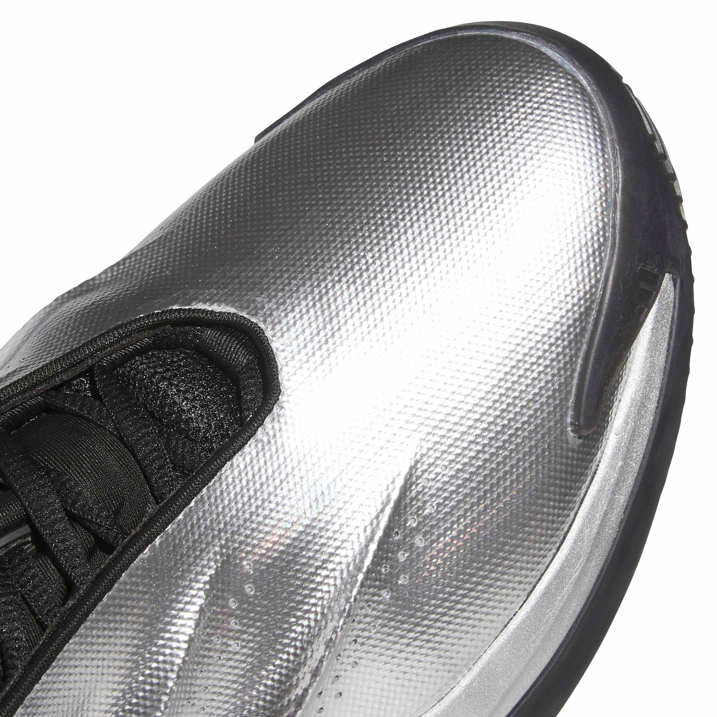 adidas Crazy Energy+ "Black/Metallic Silver" Men's Basketball Shoe - BLACK/SILVER Thumbnail View 8