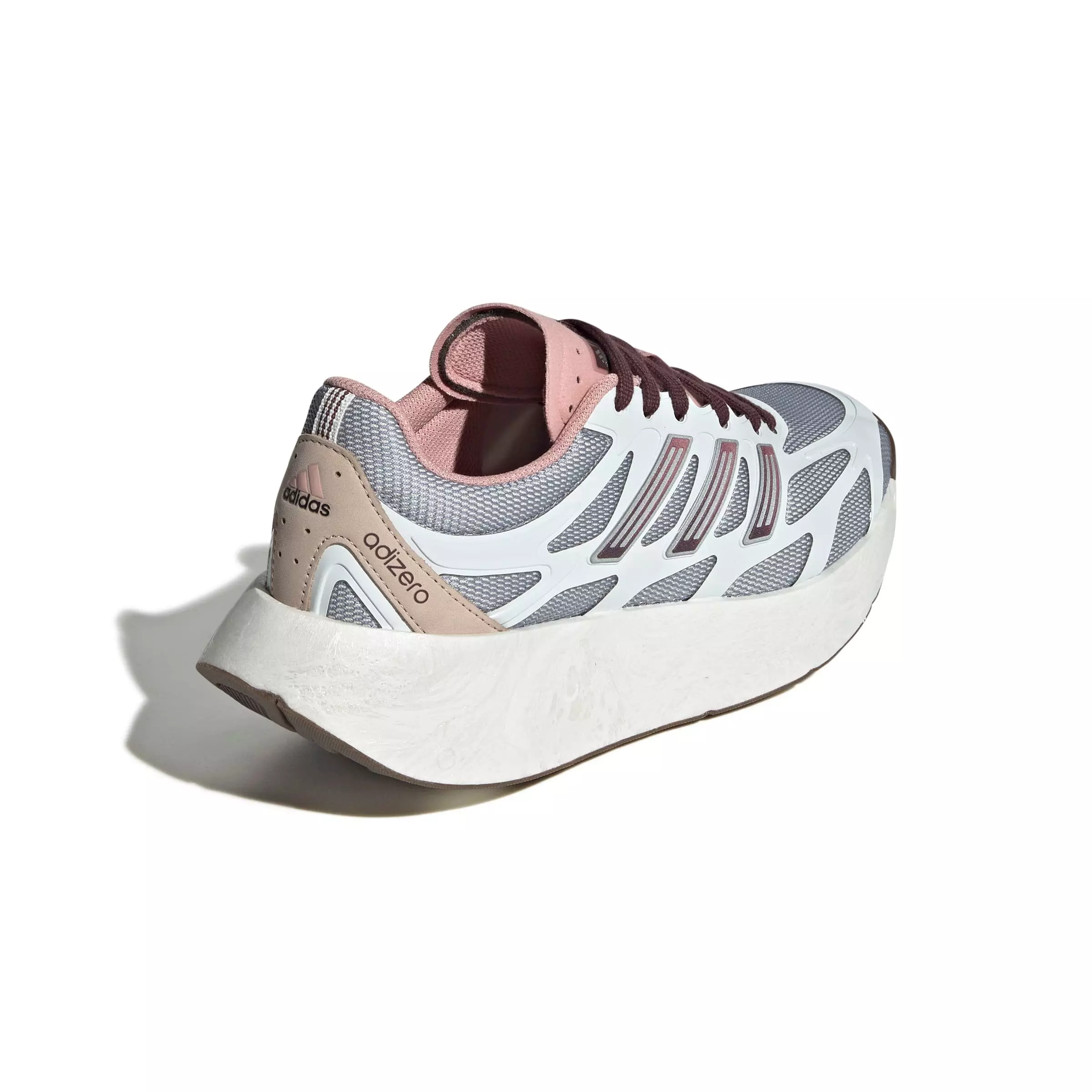 adidas Originals Adizero Aruku "Crystal White/Aurora Ruby/Wonder Mauve" Women's Shoe - WHITE/RUBY/MAUVE