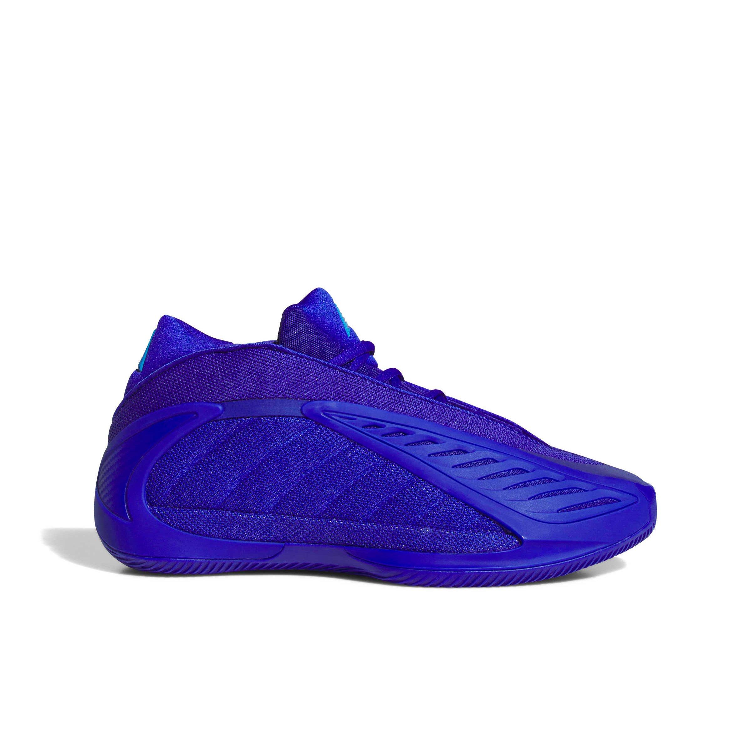 adidas Anthony Edwards 2 "Lucid Ray Blue" Men's Basketball Shoe - BLUE/BLUE/BLUE Thumbnail View 3
