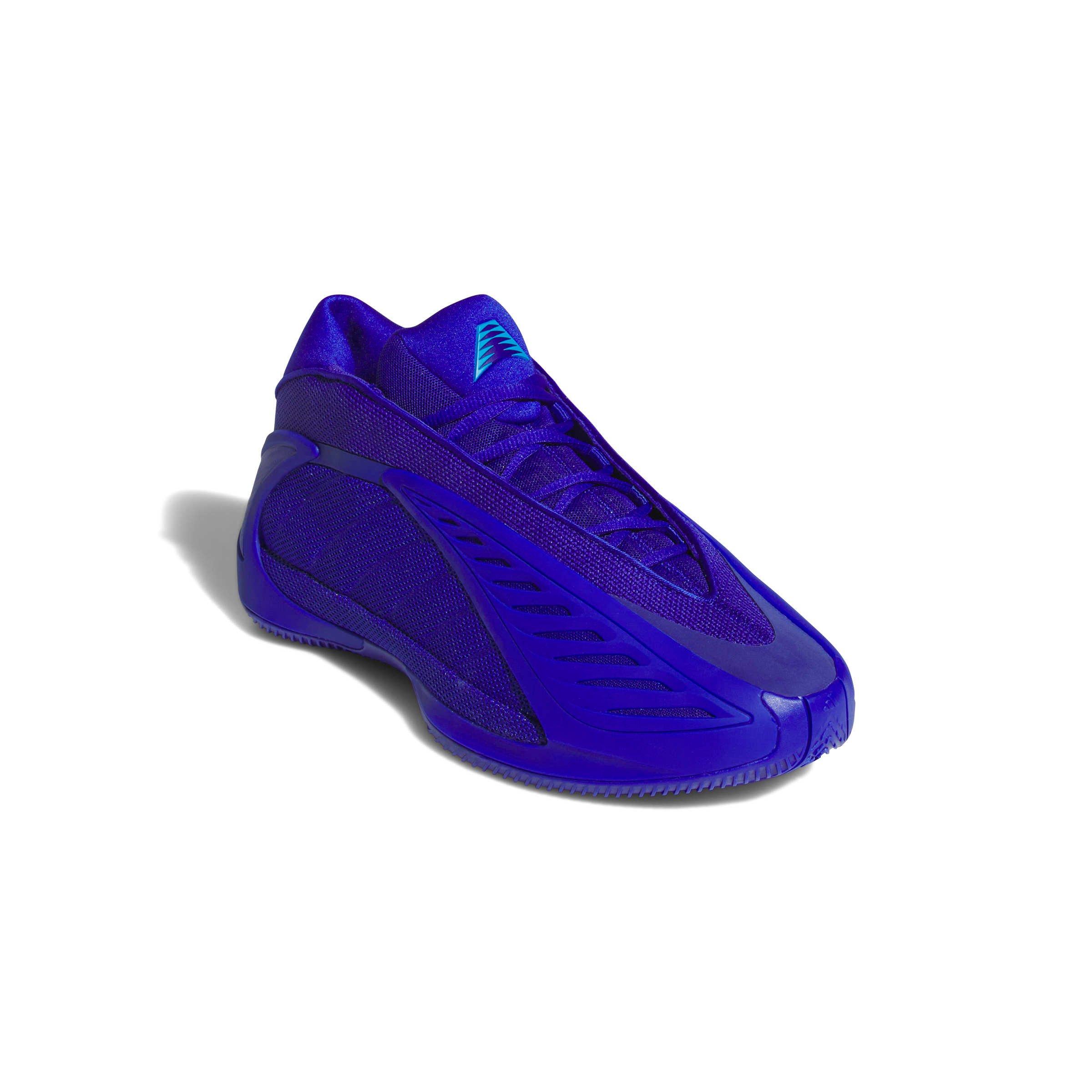 adidas Anthony Edwards 2 "Lucid Ray Blue" Men's Basketball Shoe - BLUE/BLUE/BLUE Thumbnail View 5