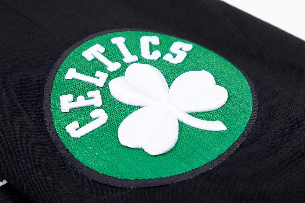 Pro Standard Men's Boston Celtics Classic Chenille DK Full-Zip Pullover Jacket -Black - BLACK Thumbnail View 6