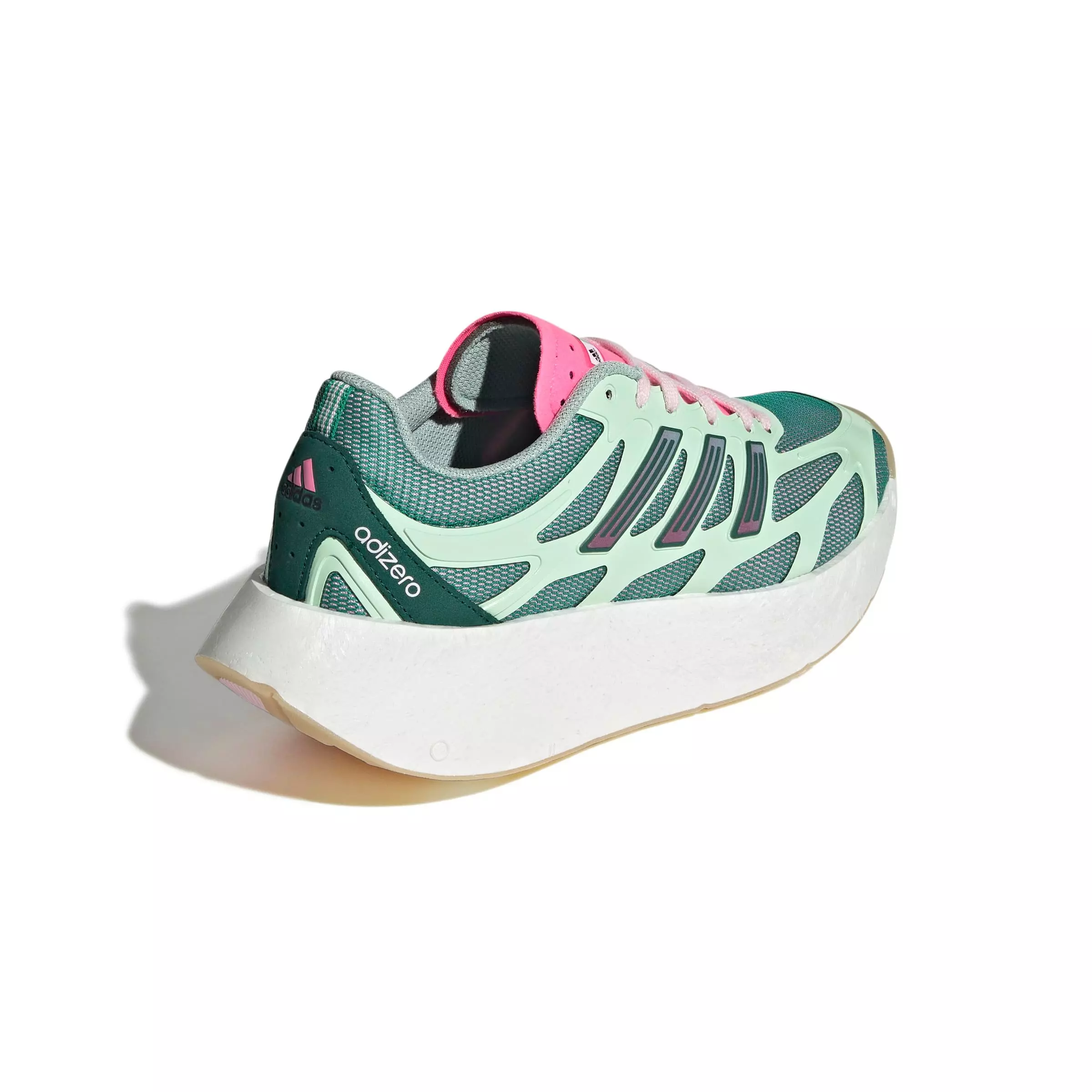 adidas Originals Adizero Aruku "Court Green/Clear Pink/Semi Green Spark" Women's Shoe - GREEN/PINK/GREEN