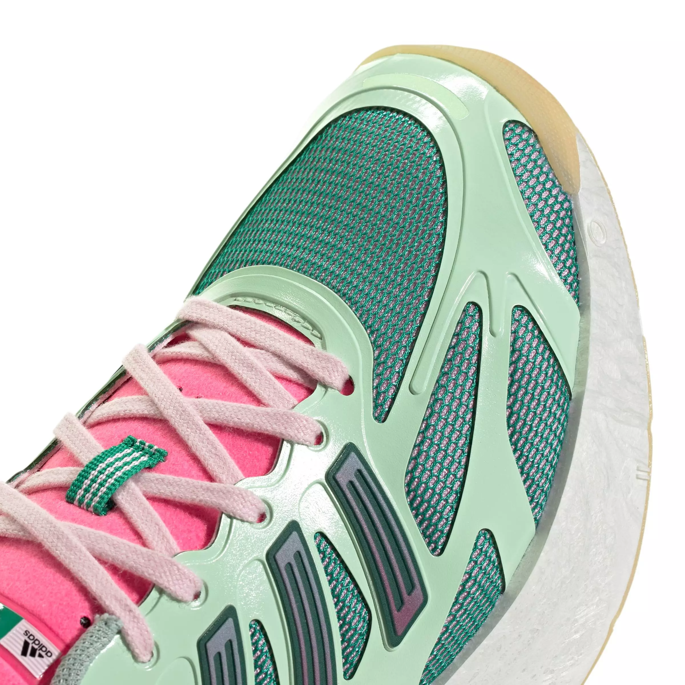 adidas Originals Adizero Aruku "Court Green/Clear Pink/Semi Green Spark" Women's Shoe - GREEN/PINK/GREEN