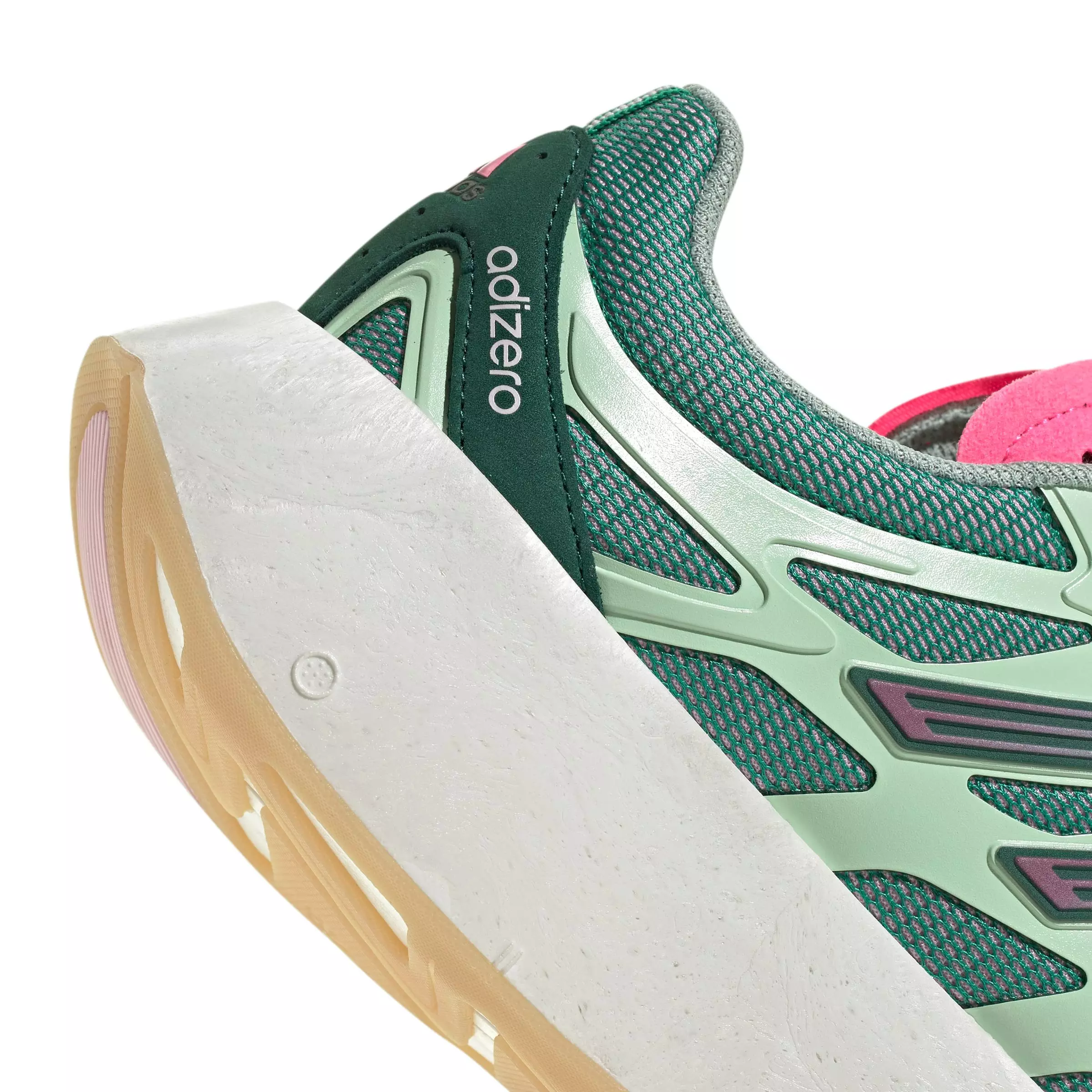 adidas Originals Adizero Aruku "Court Green/Clear Pink/Semi Green Spark" Women's Shoe - GREEN/PINK/GREEN