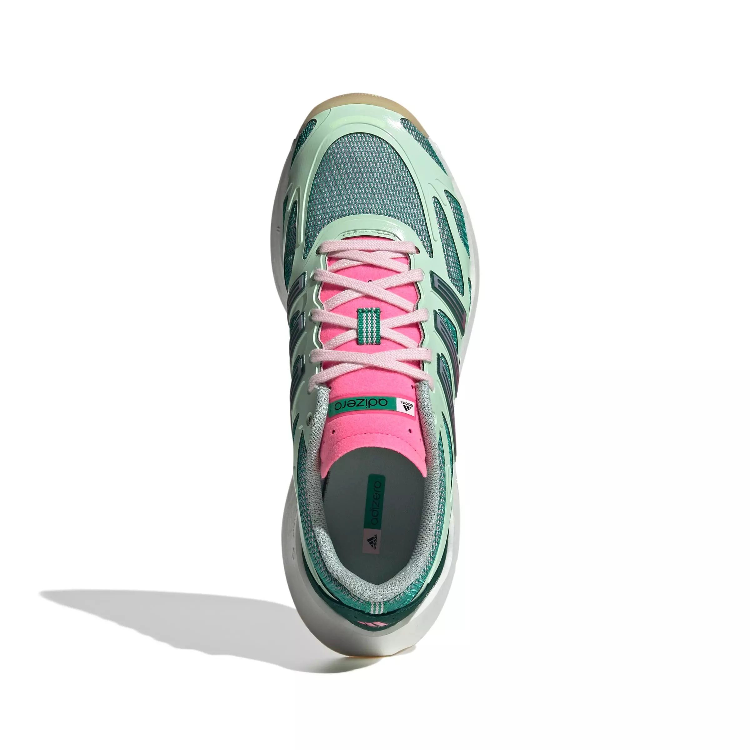 adidas Originals Adizero Aruku "Court Green/Clear Pink/Semi Green Spark" Women's Shoe - GREEN/PINK/GREEN
