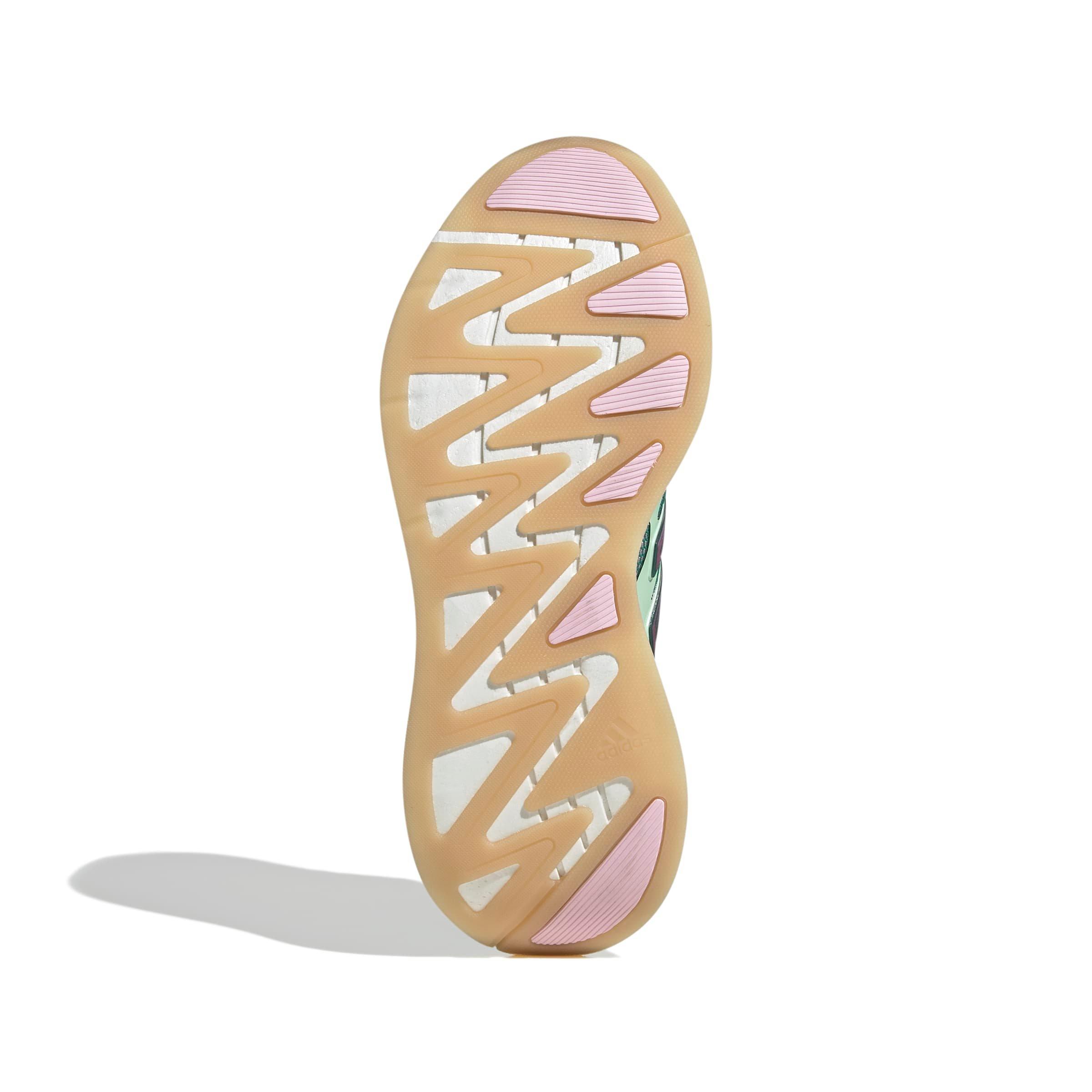 adidas Originals Adizero Aruku "Court Green/Clear Pink/Semi Green Spark" Women's Shoe - GREEN/PINK/GREEN Thumbnail View 8