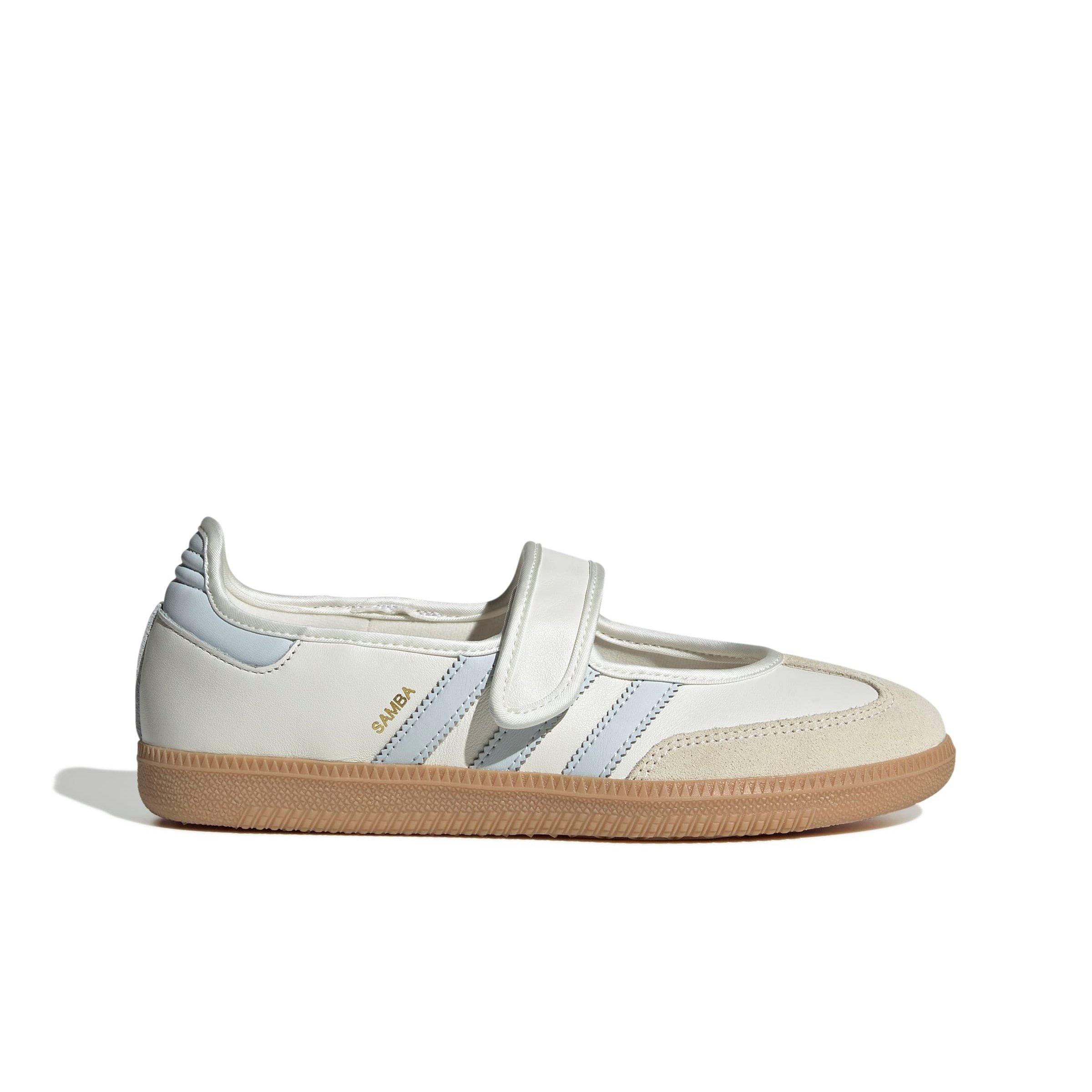 adidas gazelle silver green womens Adidas Women's Samba OG 'Ruffled Stripes' Clear Sky / Tactile Blue / Off  White Low Top Sneakers