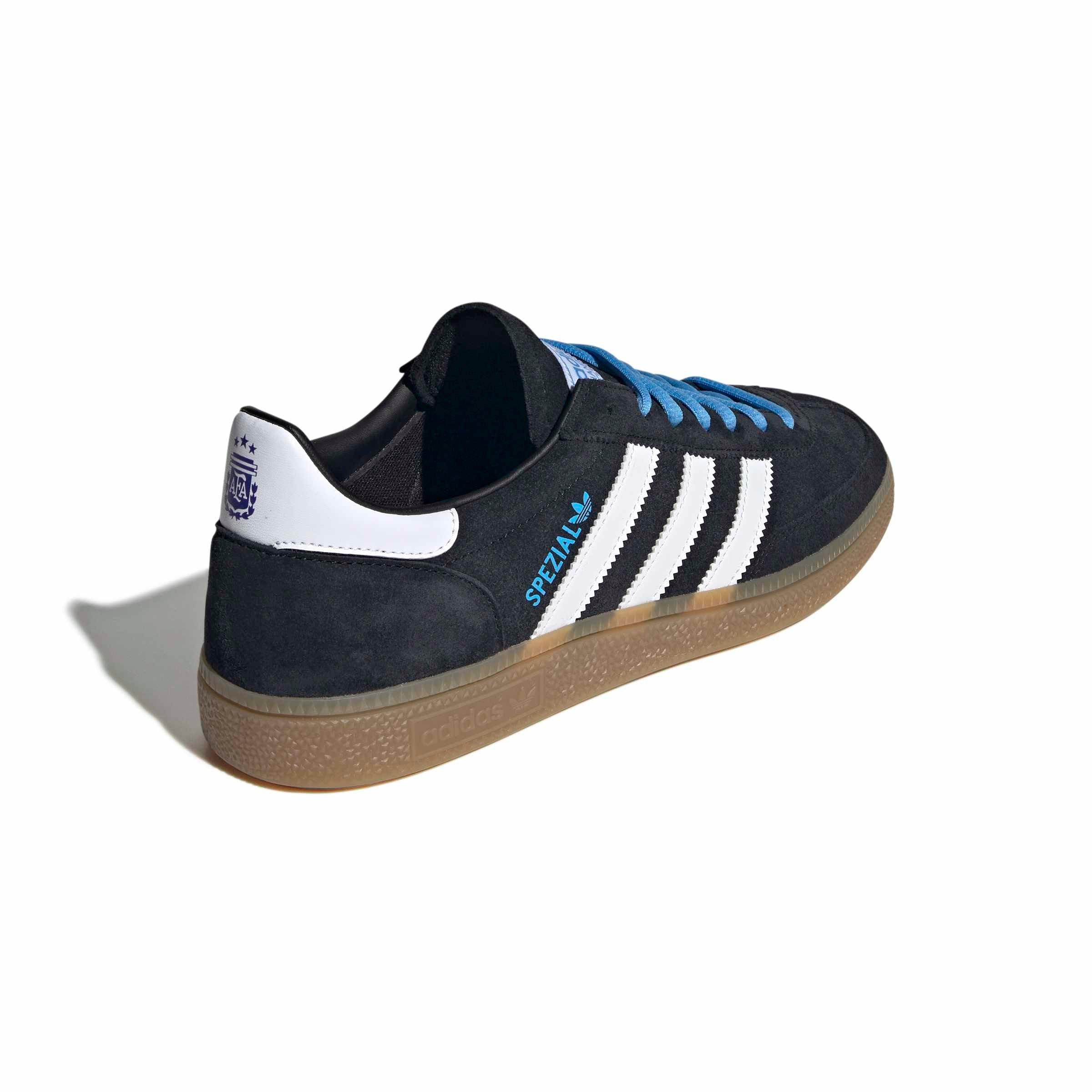 adidas Originals Argentina Handball Spezial "Core Black/Ftwr White" Men's Shoe - BLACK/WHITE Thumbnail View 4