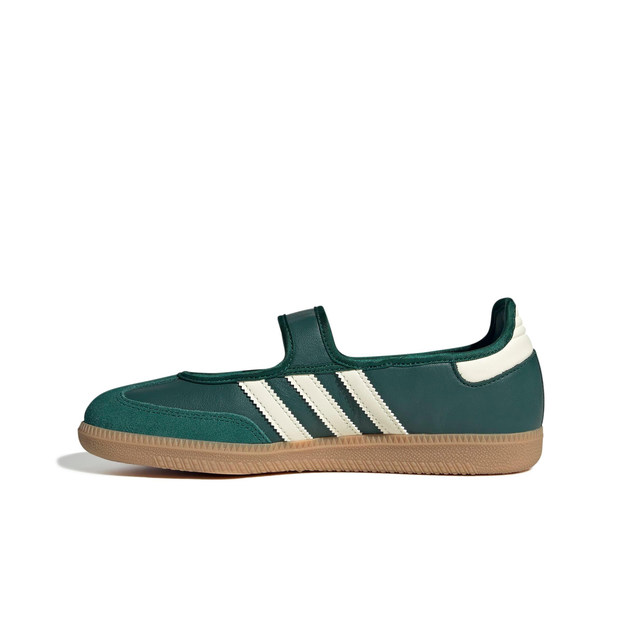 adidas Originals Samba Jane OG "Collegiate Green/Gum 3/Cream White" Women's Shoe - GREEN/GUM 3/WHITE Thumbnail View 2