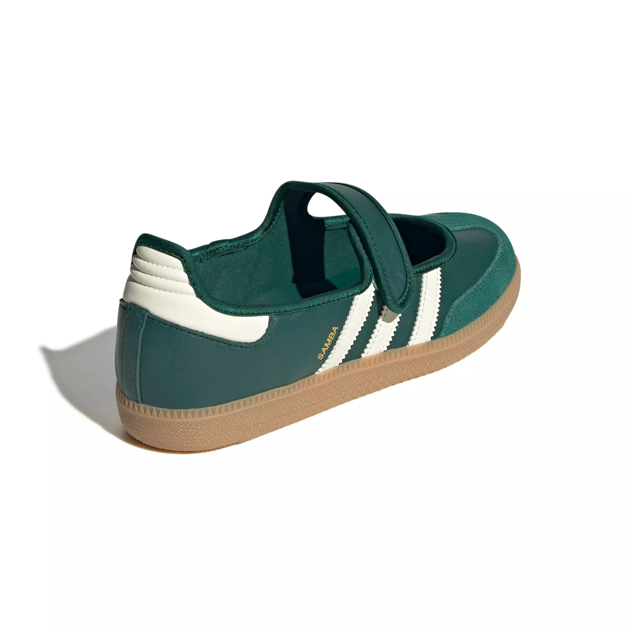 adidas Originals Samba Jane OG "Collegiate Green/Gum 3/Cream White" Women's Shoe - GREEN/GUM 3/WHITE