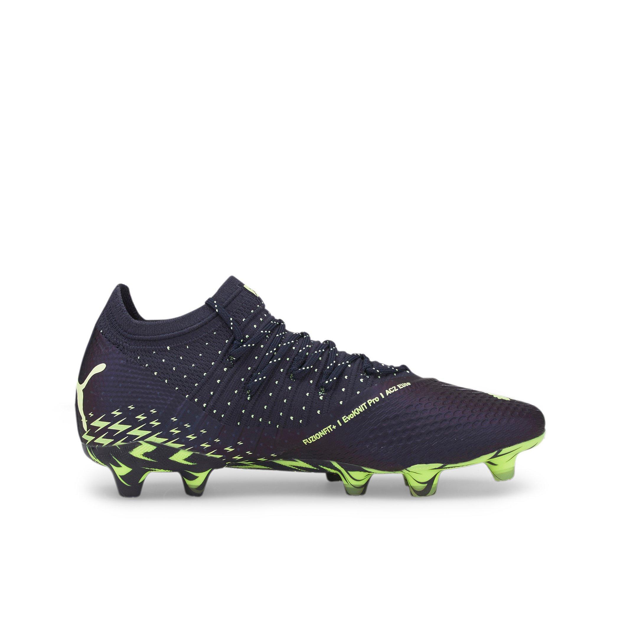 PUMA FUTURE 1.4 FG AG Black Lime Women s Soccer Cleat Hibbett