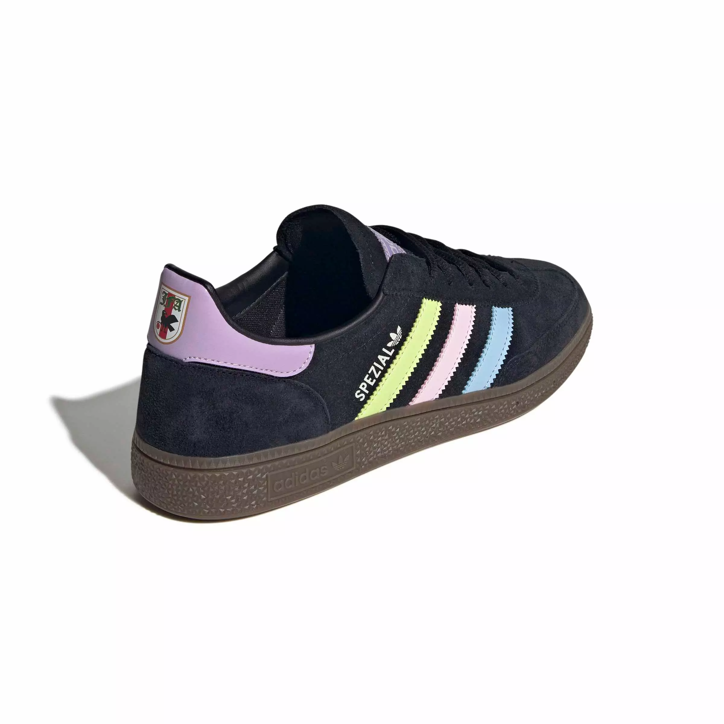 adidas Originals Japan Handball Spezial "Core Black/Glow Blue/Off White" Men's Shoe - BLACK/BLUE/OFF WHITE