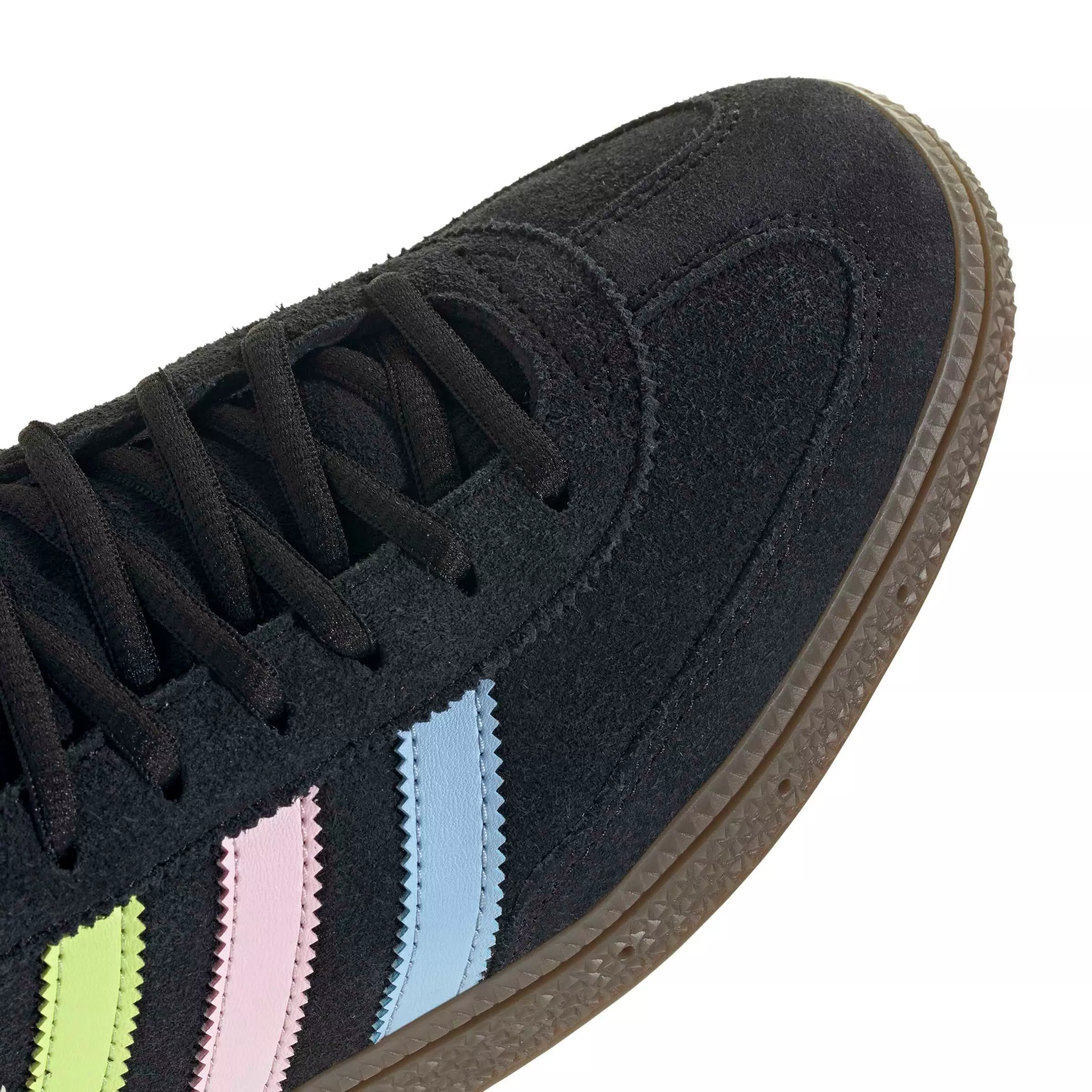adidas Originals Japan Handball Spezial "Core Black/Glow Blue/Off White" Men's Shoe - BLACK/BLUE/OFF WHITE