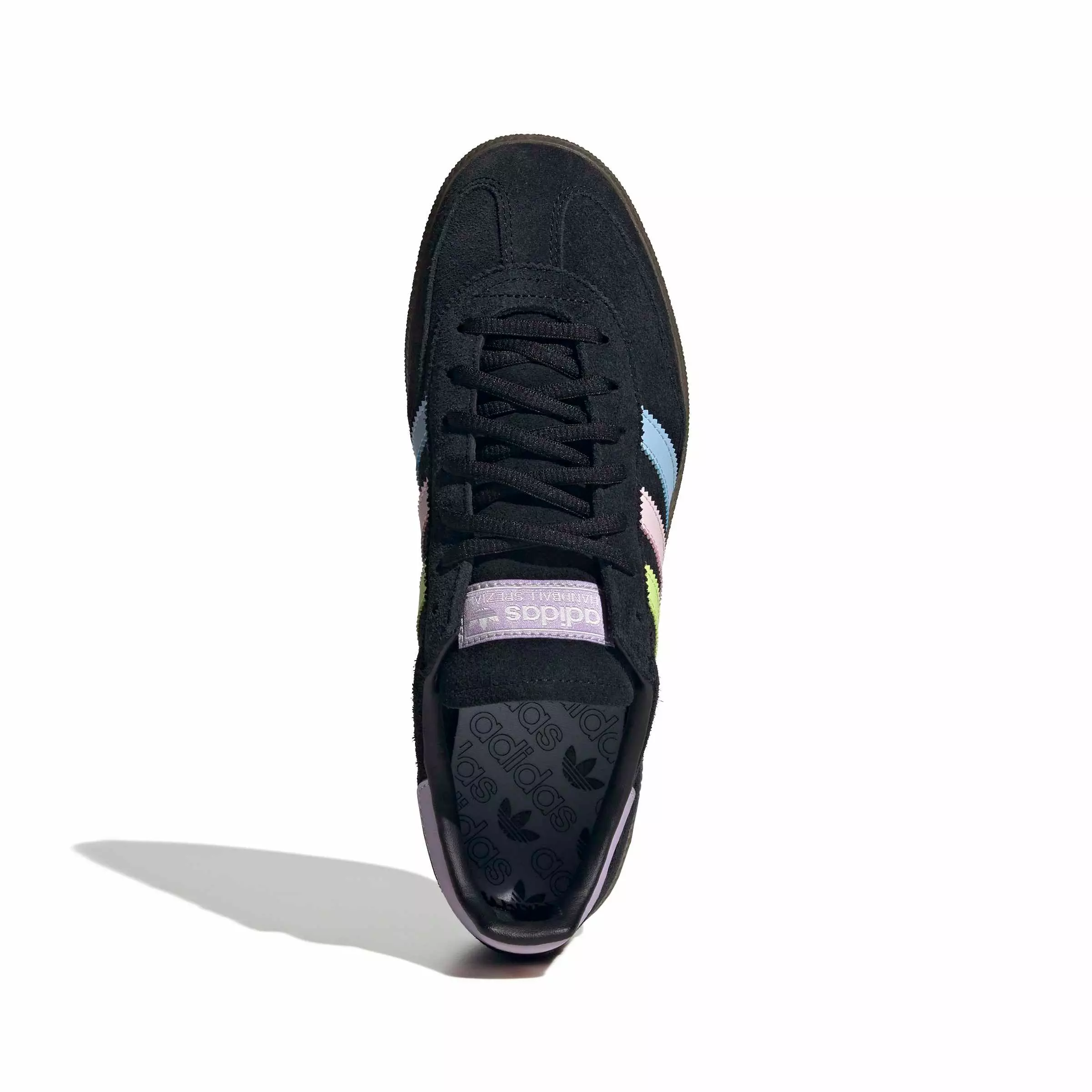 adidas Originals Japan Handball Spezial "Core Black/Glow Blue/Off White" Men's Shoe - BLACK/BLUE/OFF WHITE