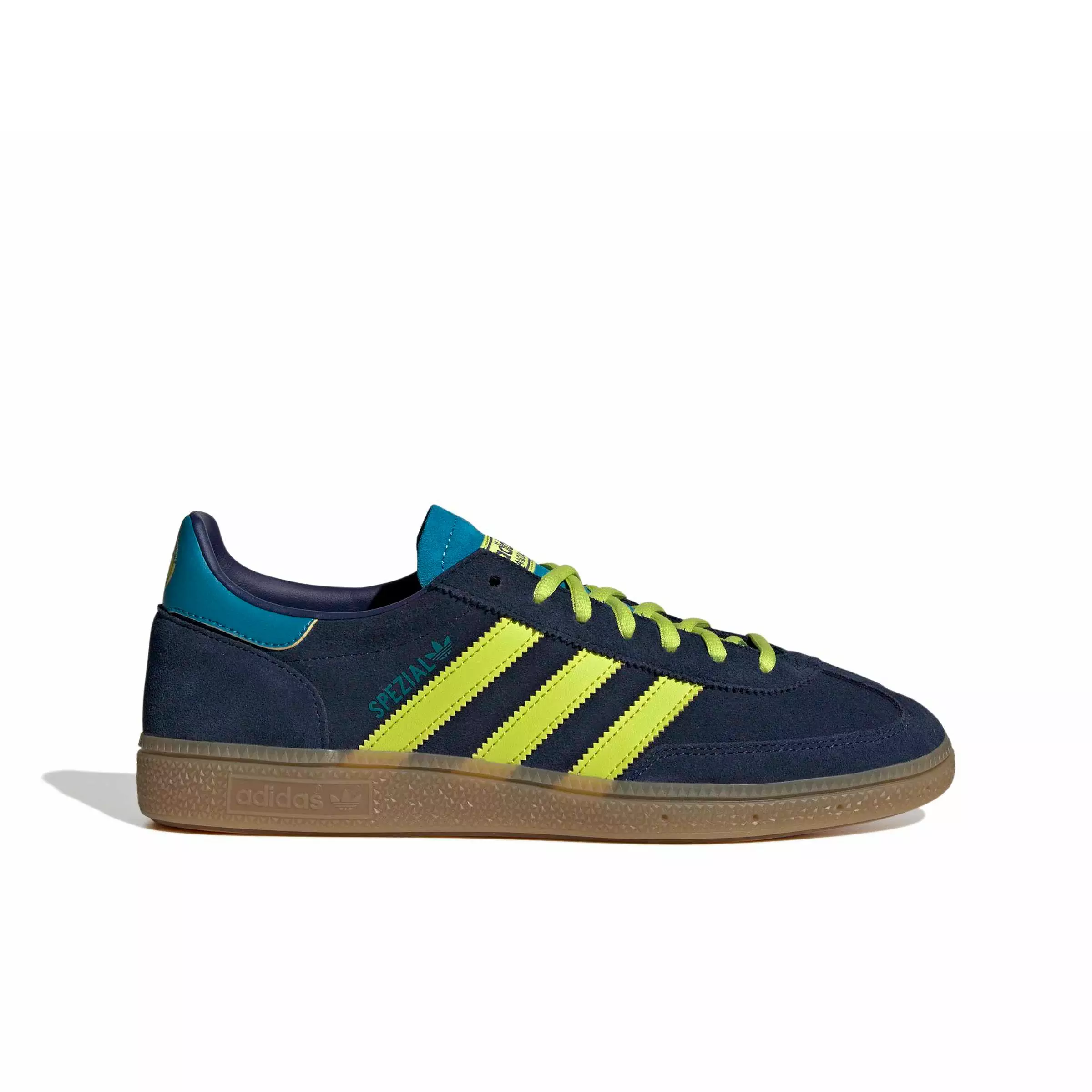 adidas Originals Colombia Handball Spezial "Blue/Volt" Men's Shoe - BLUE/VOLT