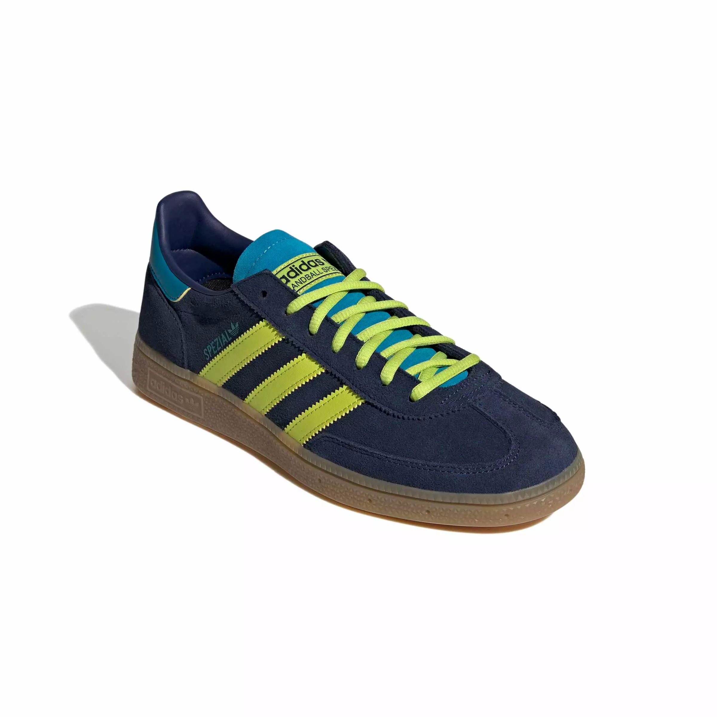 adidas Originals Colombia Handball Spezial "Blue/Volt" Men's Shoe - BLUE/VOLT