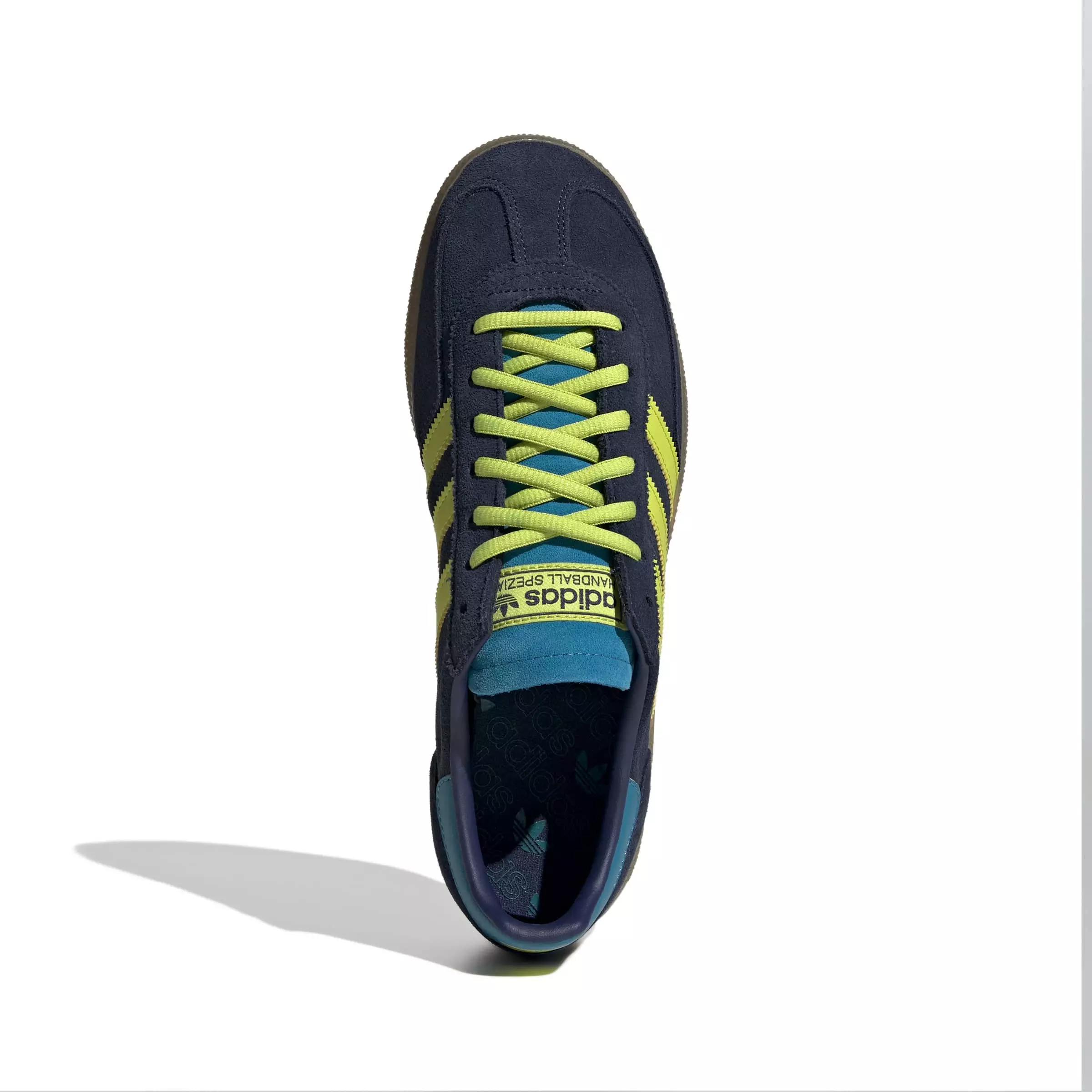 adidas Originals Colombia Handball Spezial "Blue/Volt" Men's Shoe - BLUE/VOLT