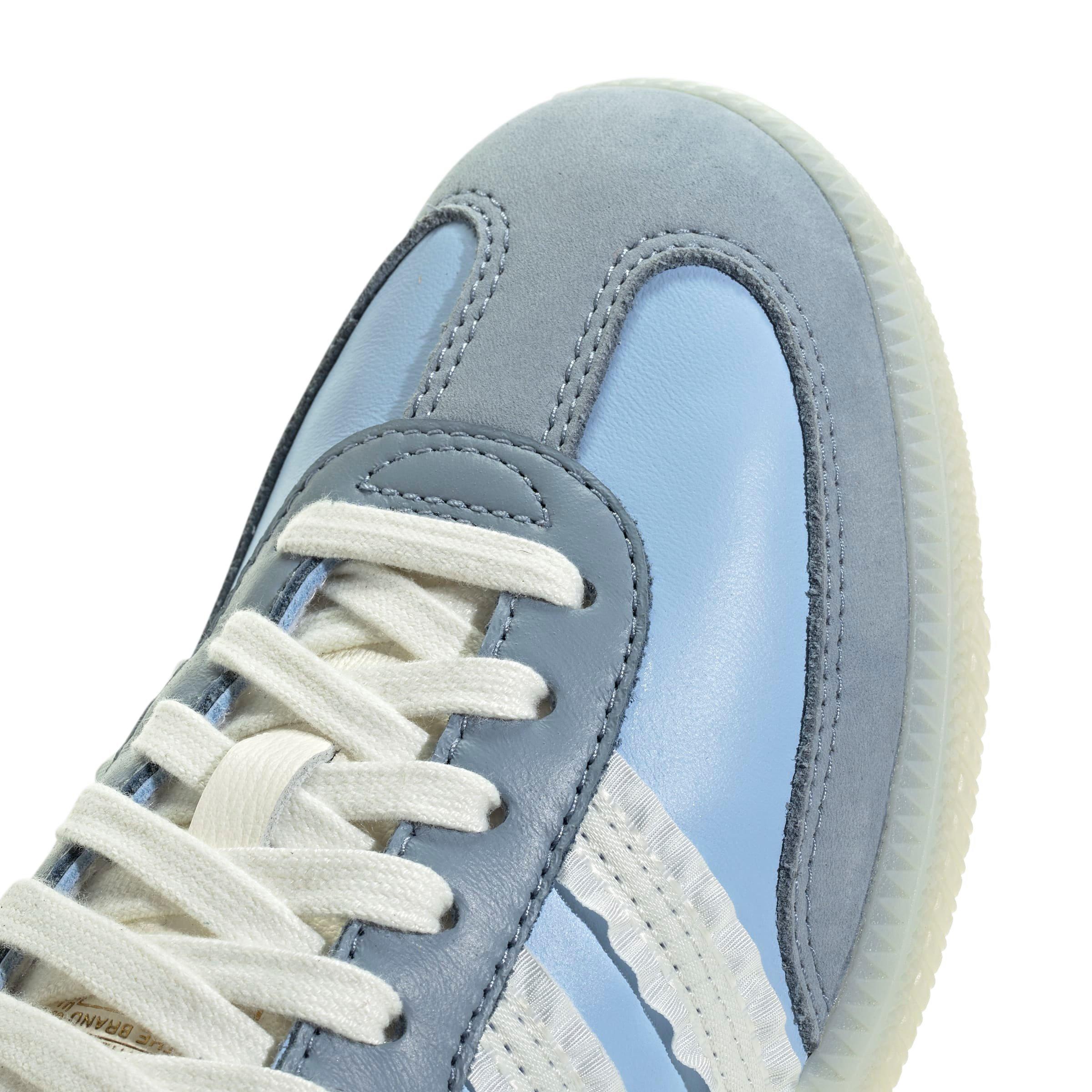 adidas Originals Samba OG "Clear Sky/Tactile Blue/Off White " Women's Shoe - SKY/BLUE/OFF WHITE Thumbnail View 7
