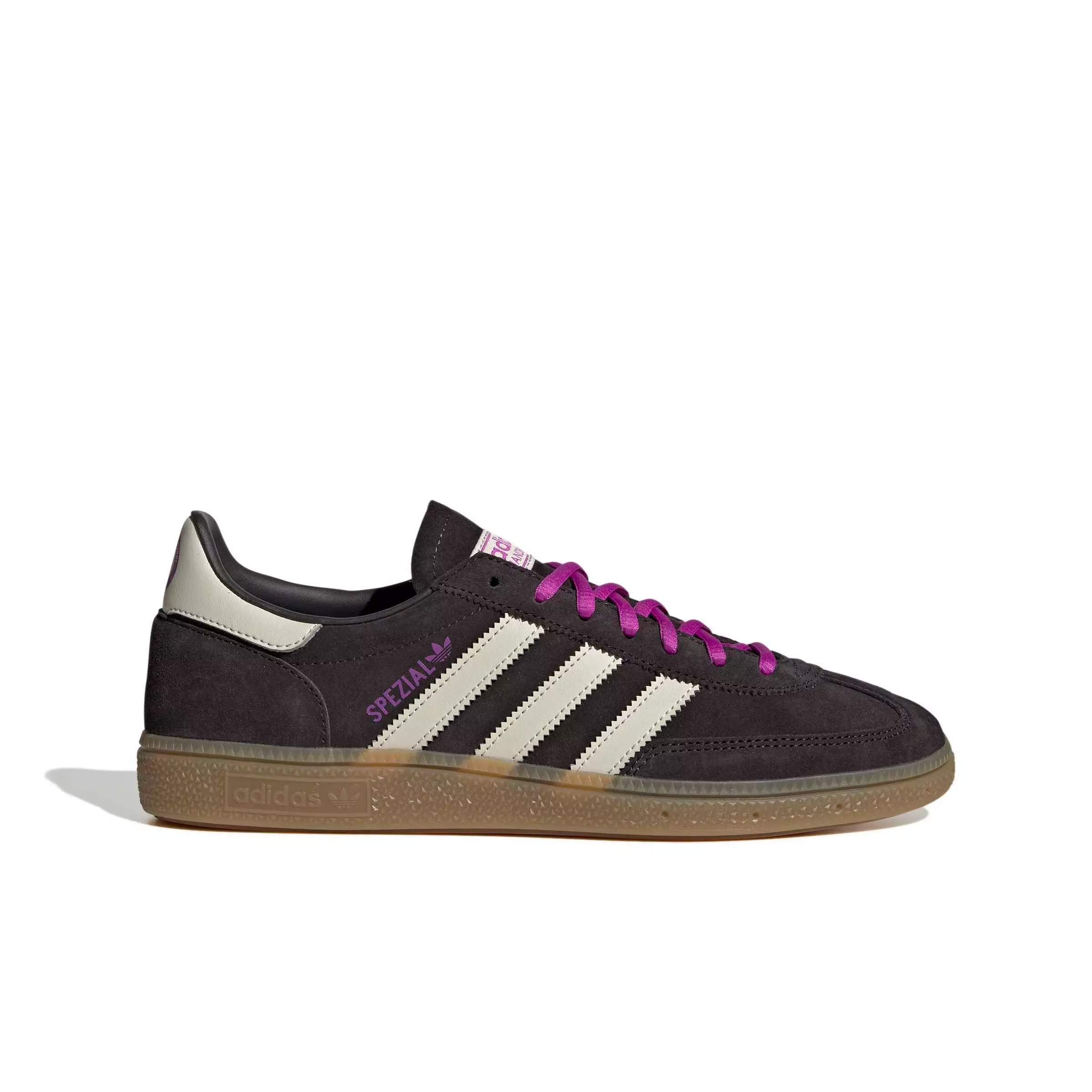 adidas Originals Chile Handball Spezial "Black/Purple Burst" Men's Shoe - BLACK/PURPLE BURST