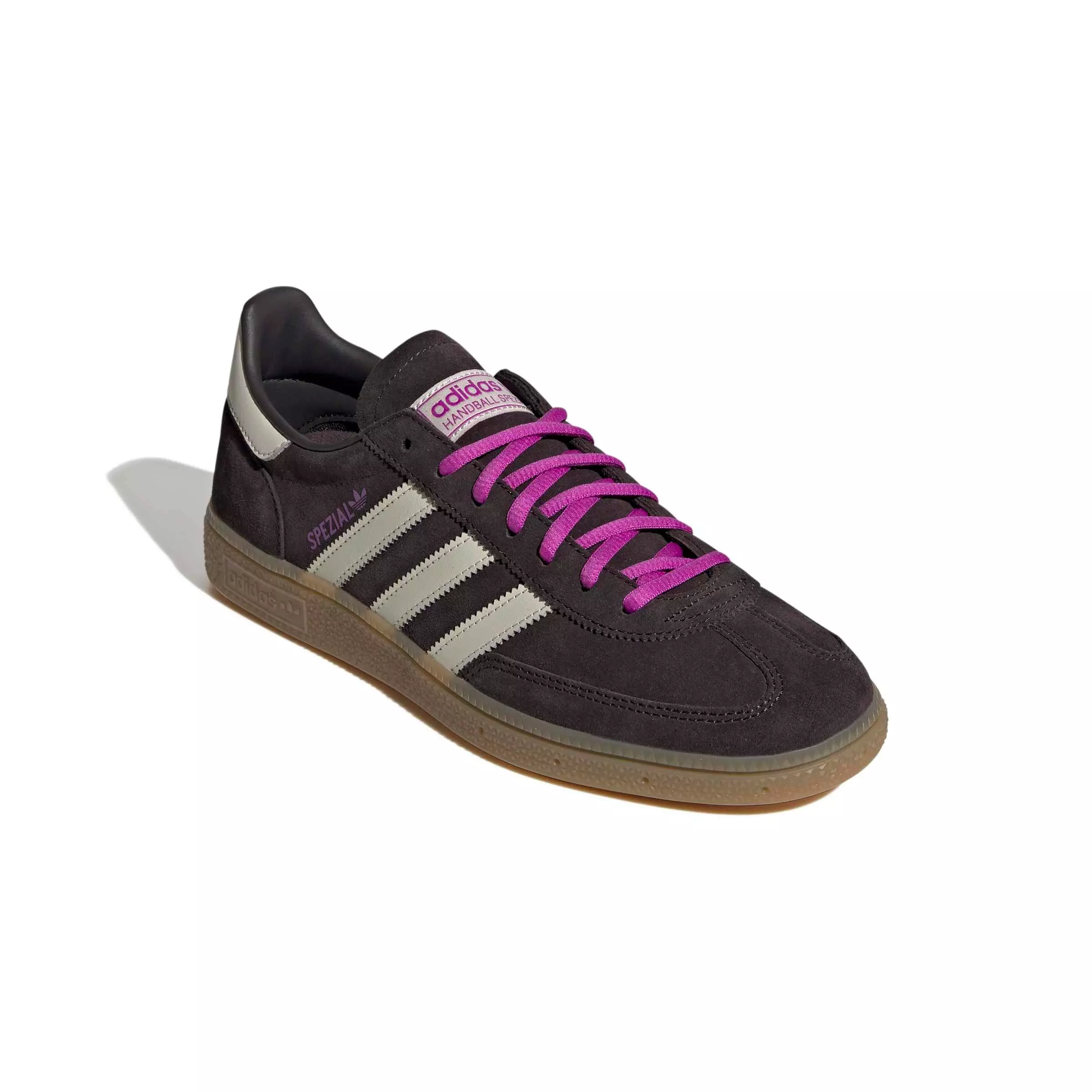 adidas Originals Chile Handball Spezial "Black/Purple Burst" Men's Shoe - BLACK/PURPLE BURST