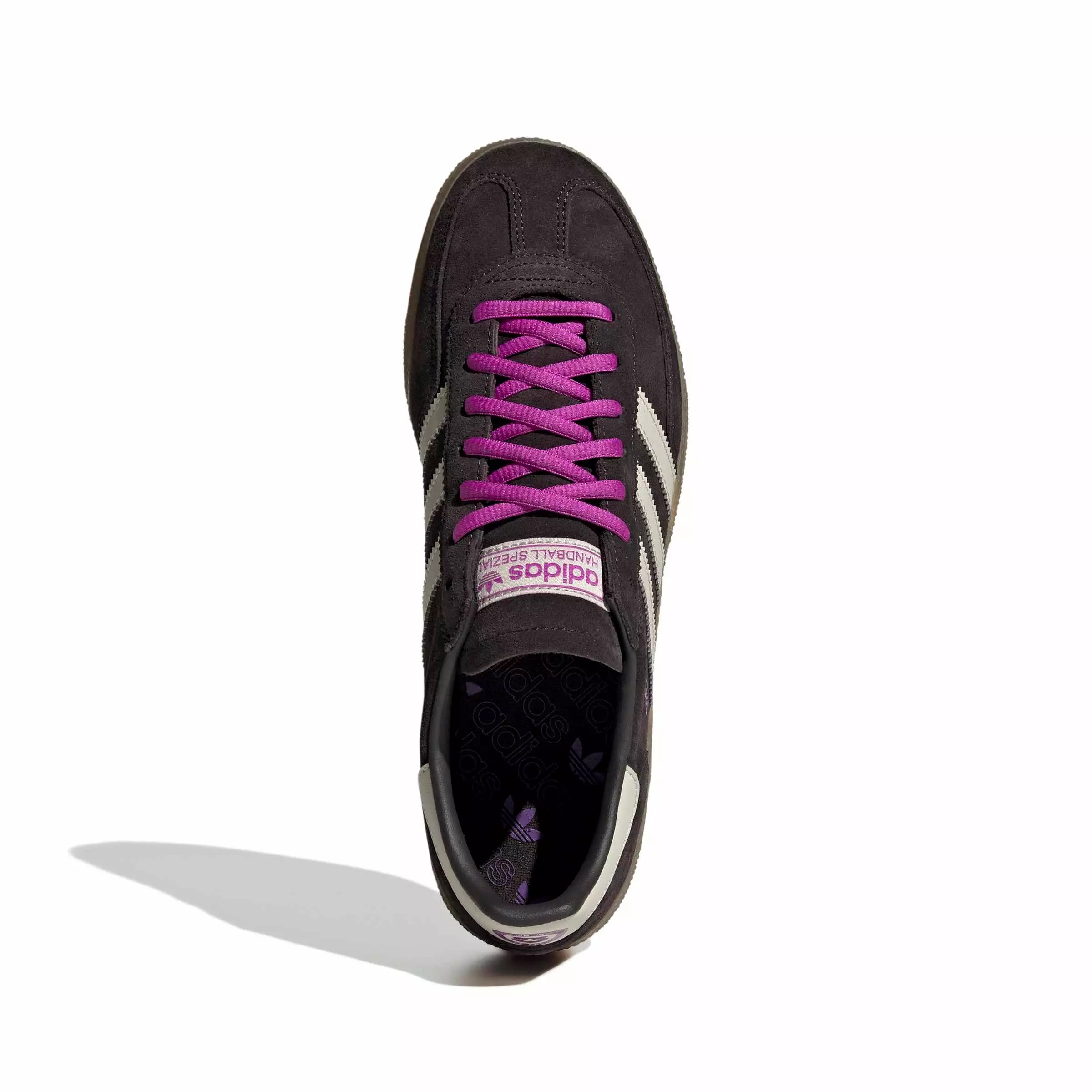 adidas Originals Chile Handball Spezial "Black/Purple Burst" Men's Shoe - BLACK/PURPLE BURST