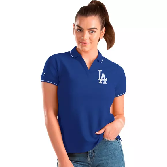 Lids Los Angeles Dodgers Antigua Affluent Polo