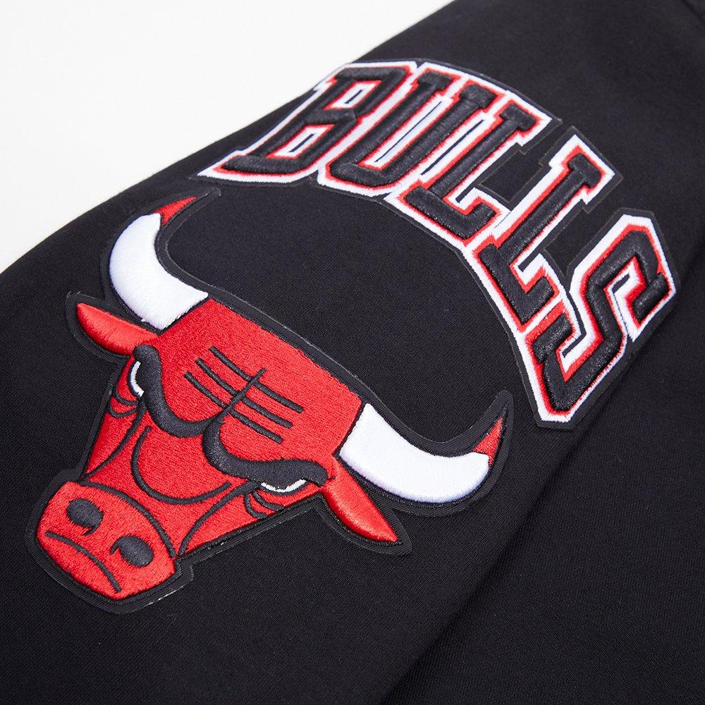Pro Standard Men's Chicago Bulls Classic Chenille DK Full-Zip Pullover Jacket -Black - BLACK Thumbnail View 6