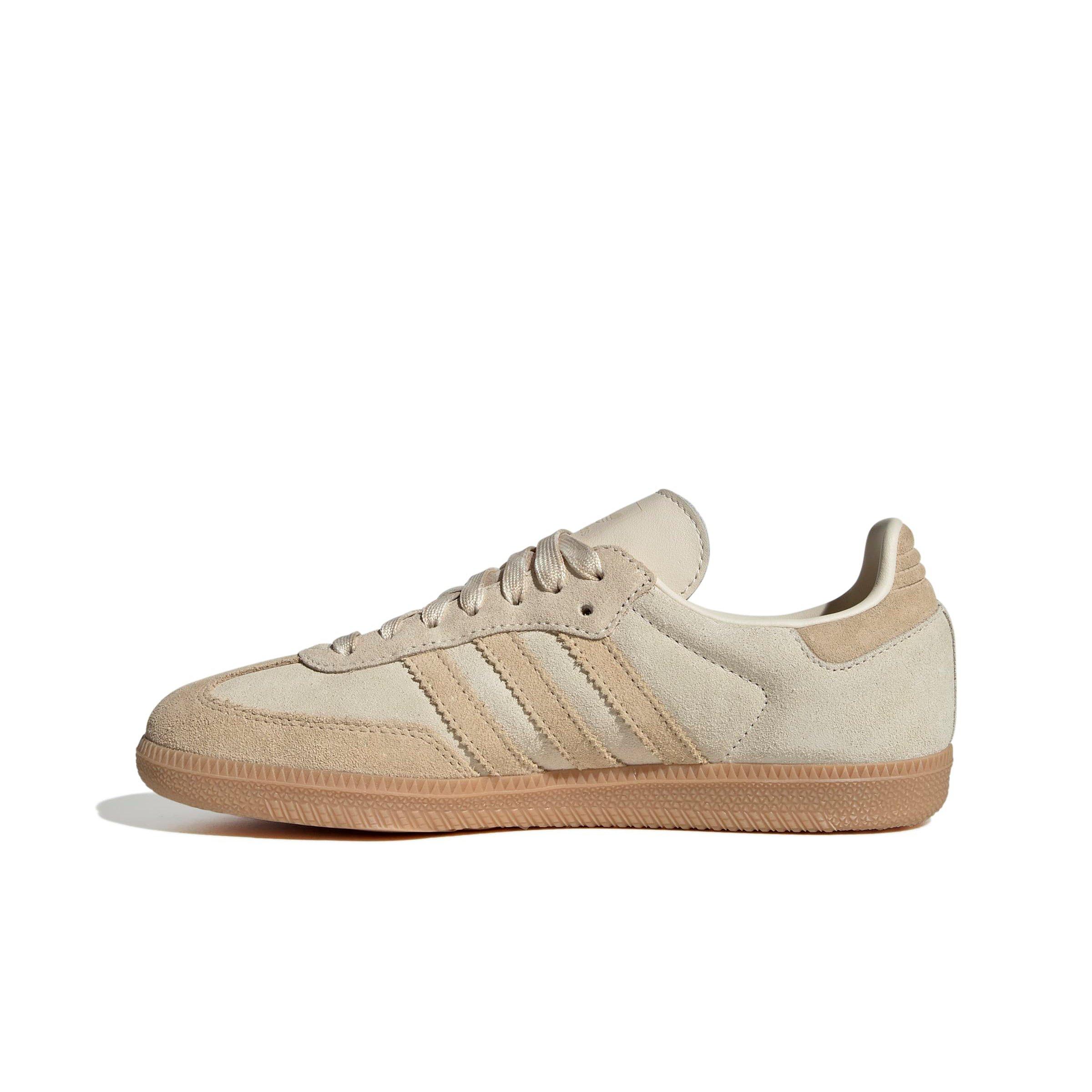 adidas Originals Samba OG "Cloud White/Wonder White/Sand Strata" Women's Shoe - WHITE/WHITE/SAND Thumbnail View 2
