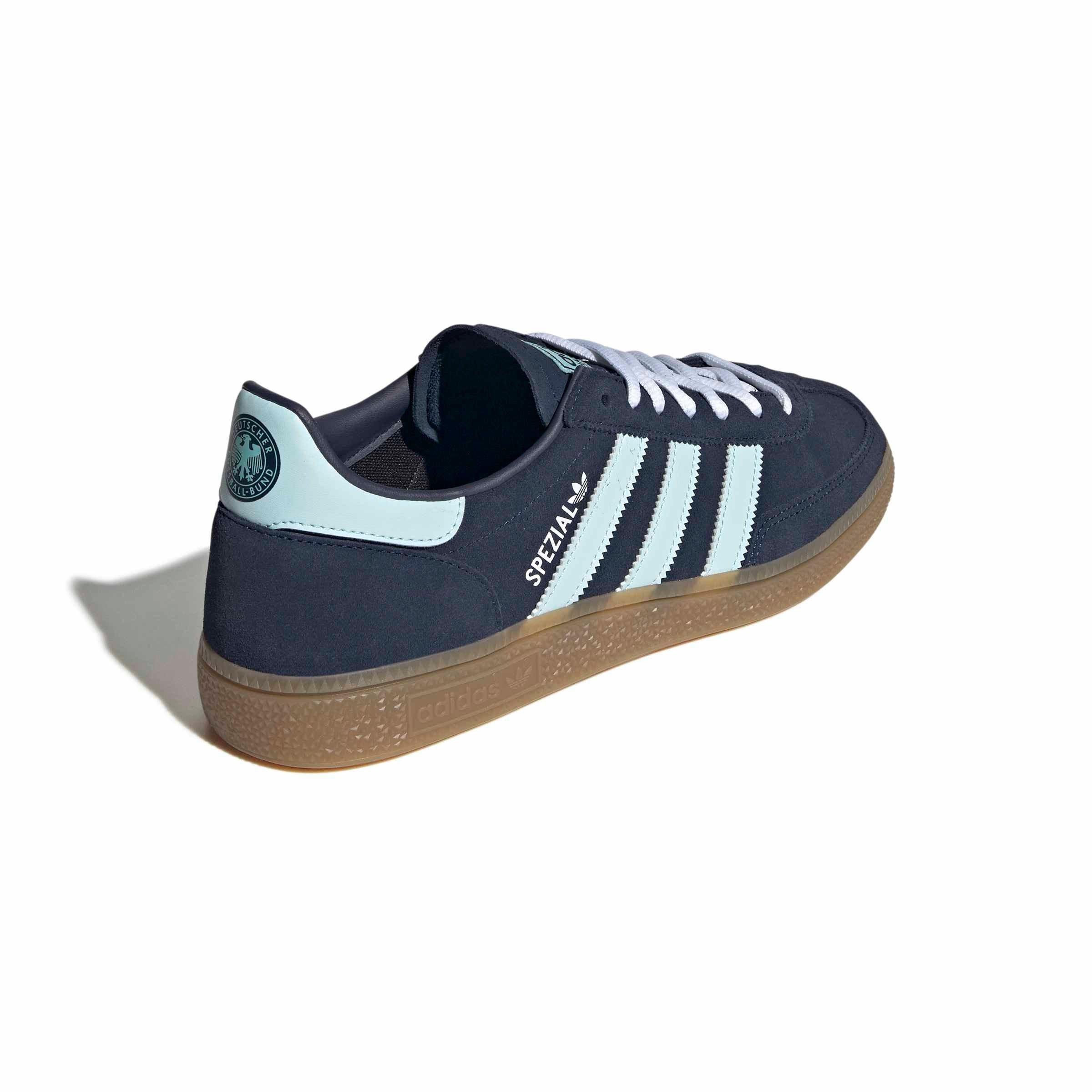 adidas Originals Germany Handball Spezial "Collegiate Navy/Ftwr White" Men's Shoe - NAVYWHITE Thumbnail View 4