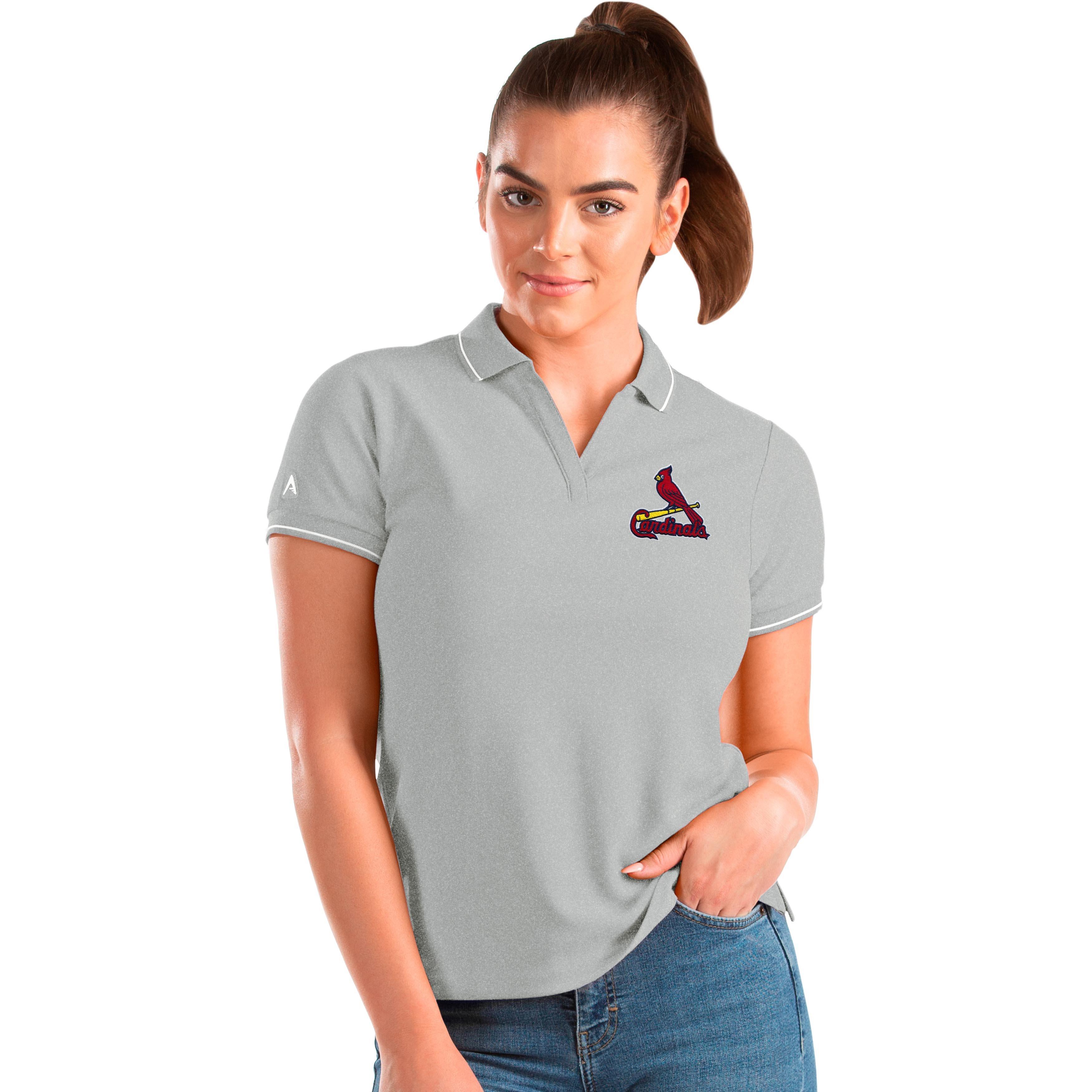 Cardinals Baseball Antigua Affluent Polo