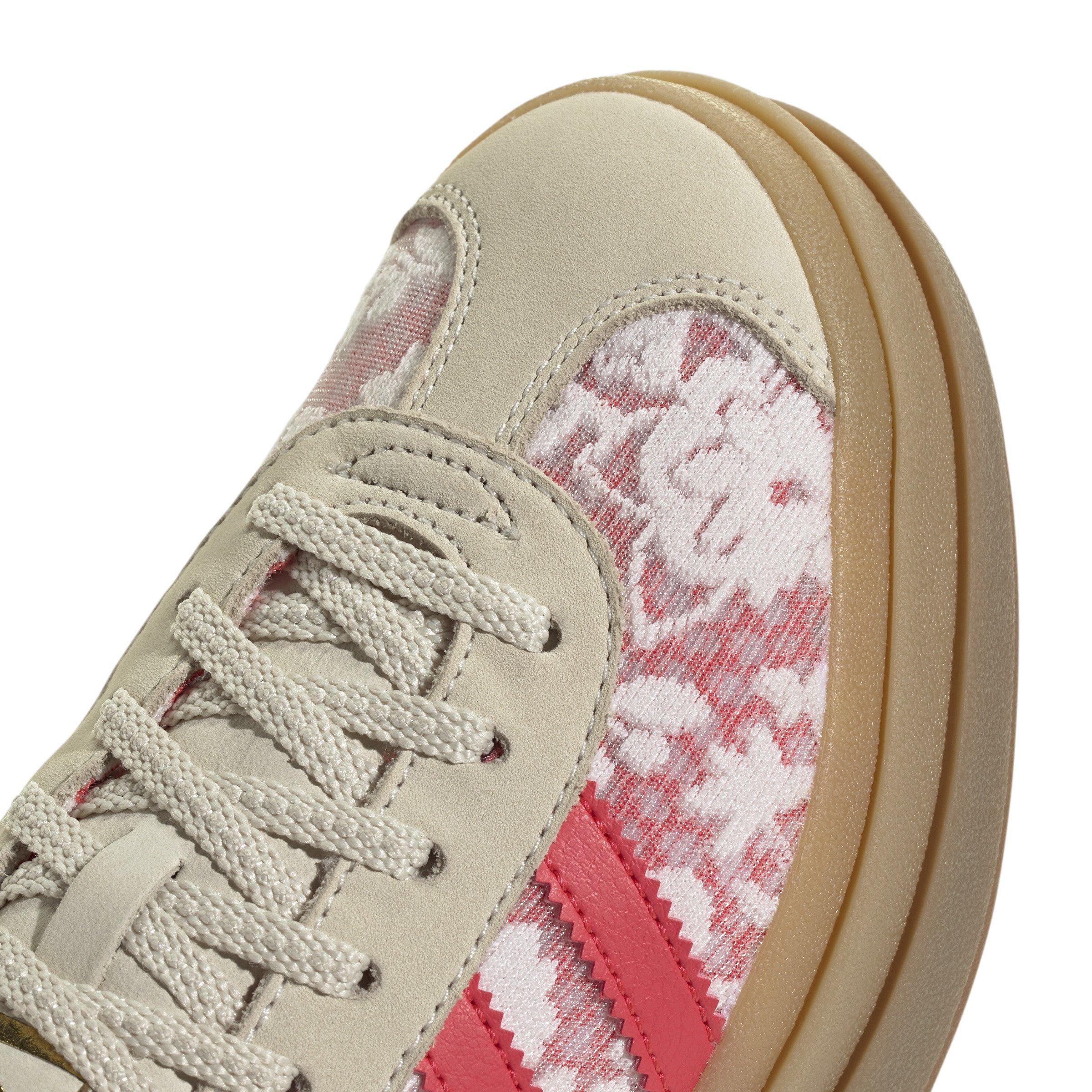 adidas Originals Gazelle Bold X Liberty London "White/Cream White/Better Scarlet" Women's Shoe - WHITE/WHITE/SCARLET Thumbnail View 7