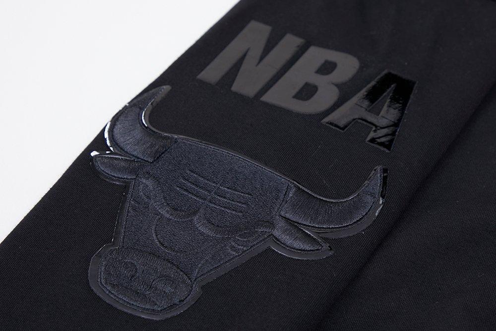 Pro Standard Men's Chicago Bulls Triple Black Zipper Jacket - BLACK Thumbnail View 5