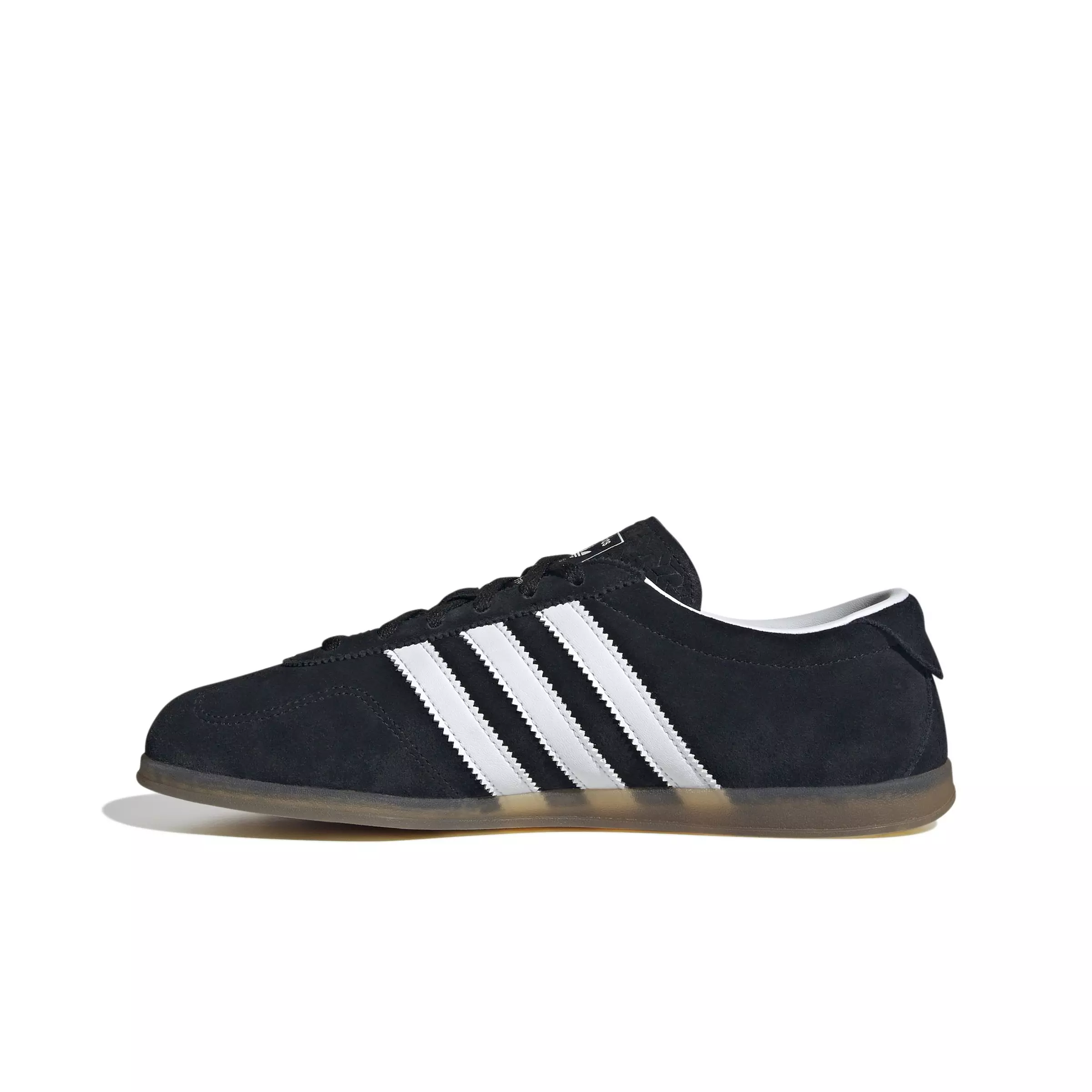 adidas Originals Gazelle Lo Pro "Core Black/Ftwr White/Gum 3" Women's Shoe - BLACK/WHITE/GUM
