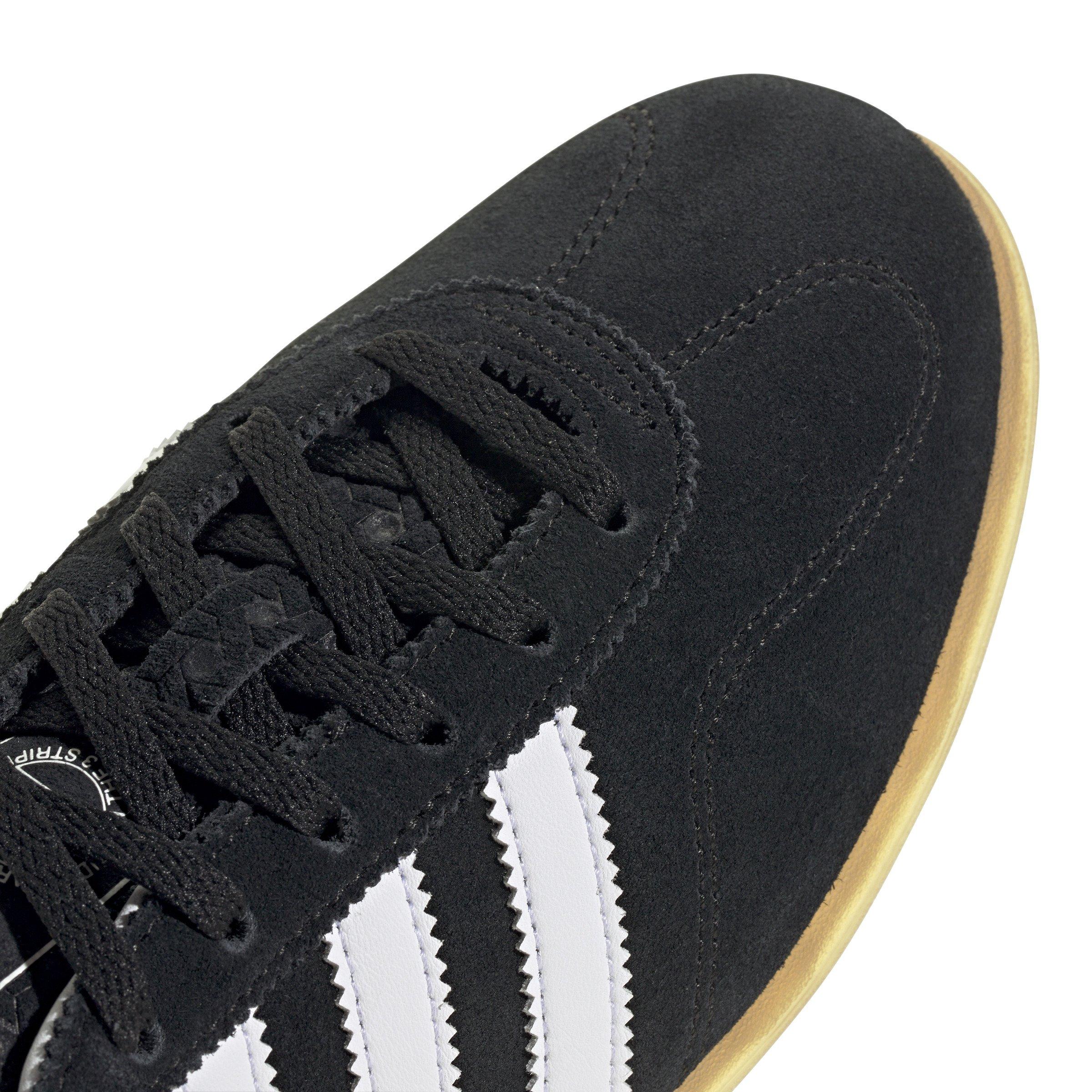 adidas Originals Gazelle Lo Pro "Core Black/Ftwr White/Gum 3" Women's Shoe - BLACK/WHITE/GUM Thumbnail View 7