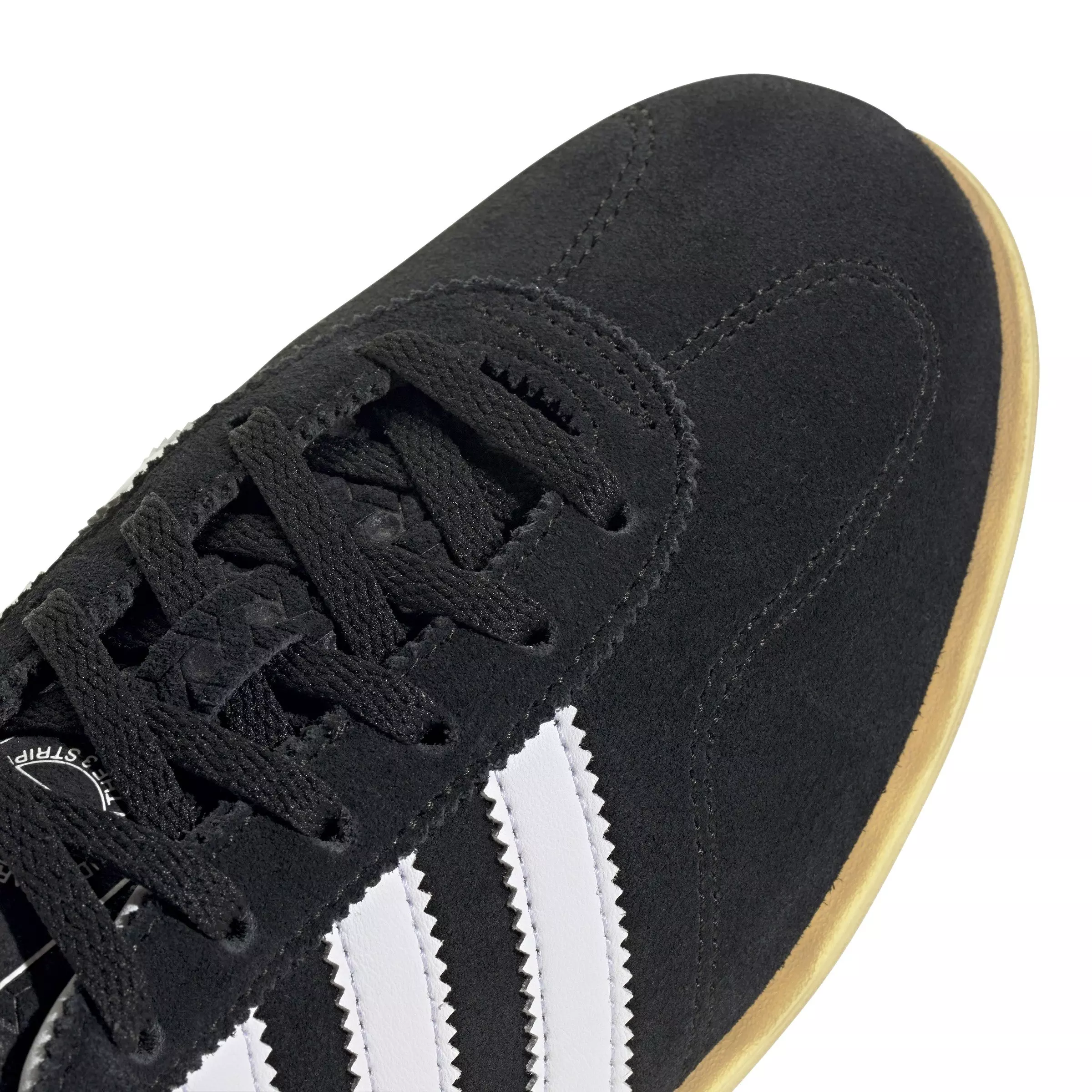 adidas Originals Gazelle Lo Pro "Core Black/Ftwr White/Gum 3" Women's Shoe - BLACK/WHITE/GUM