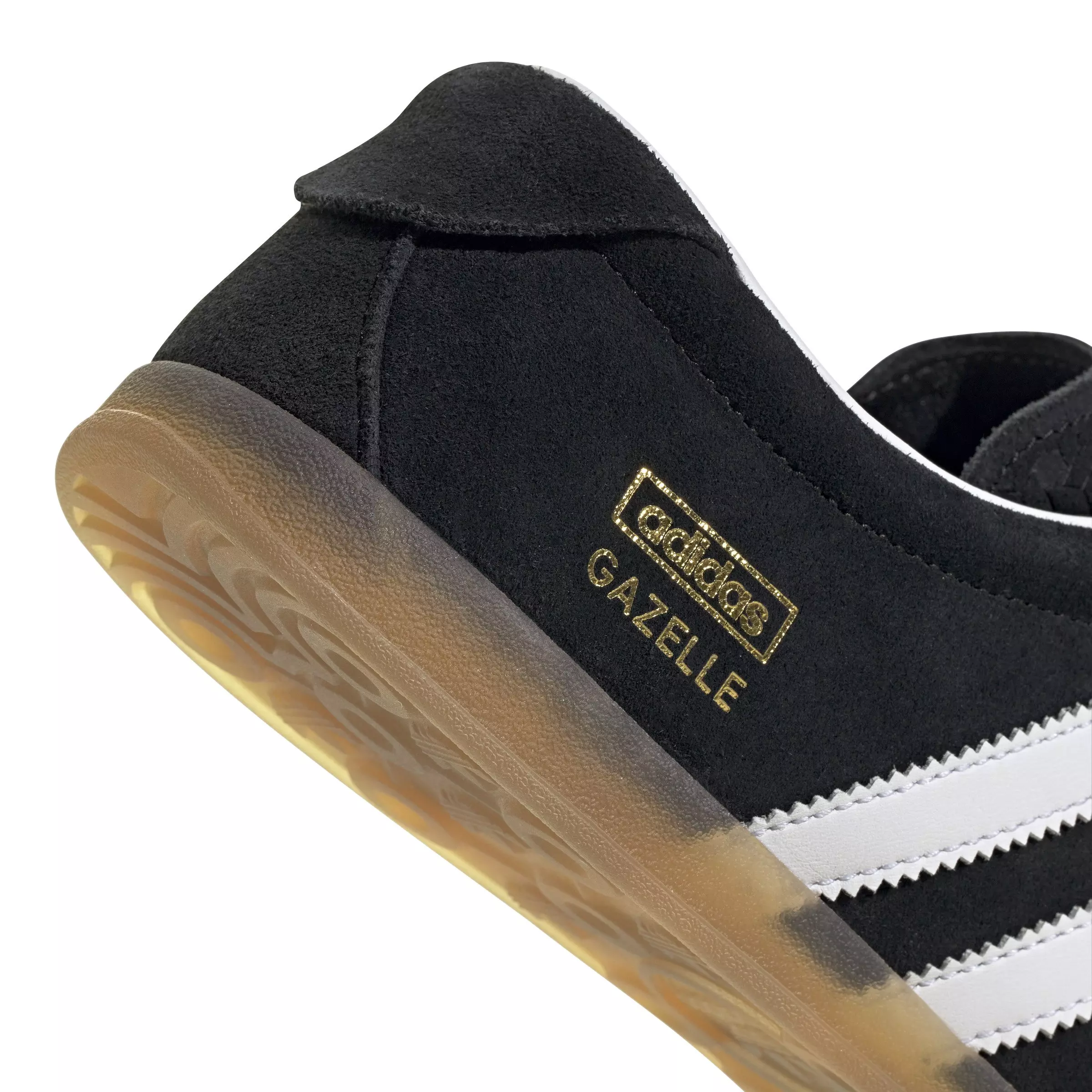 adidas Originals Gazelle Lo Pro "Core Black/Ftwr White/Gum 3" Women's Shoe - BLACK/WHITE/GUM