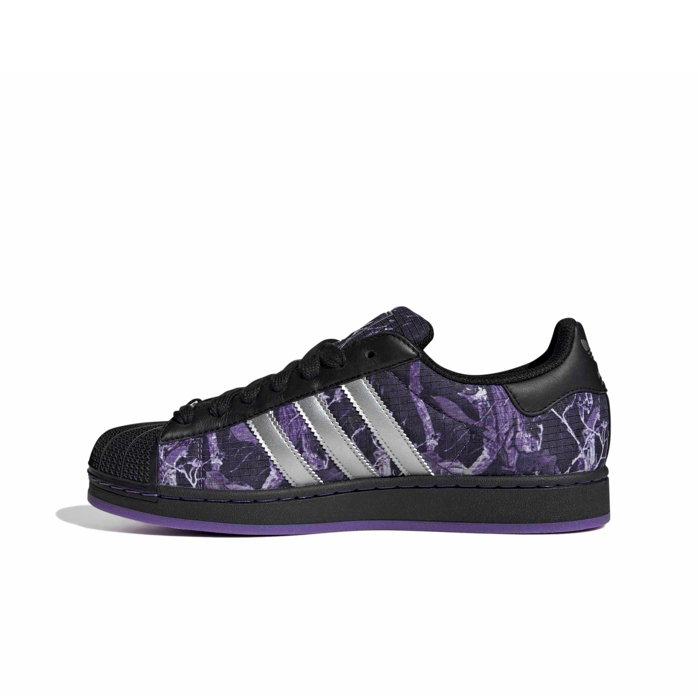 adidas Originals Superstar II "Pulse Rush/Silver Metallic/Core Black" Men's Shoe - PURPLE/SILVER/BLACK Thumbnail View 2