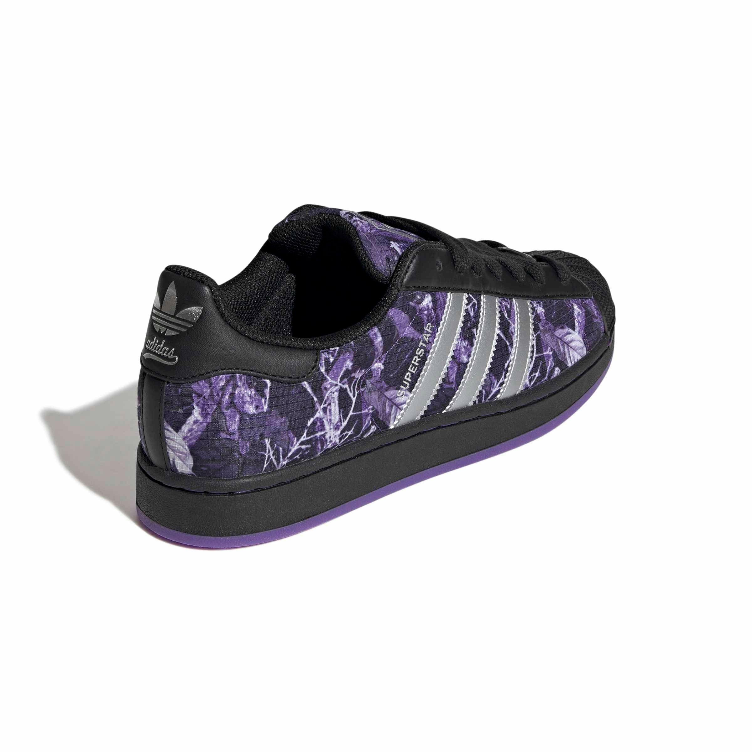 adidas Originals Superstar II "Pulse Rush/Silver Metallic/Core Black" Men's Shoe - PURPLE/SILVER/BLACK Thumbnail View 4