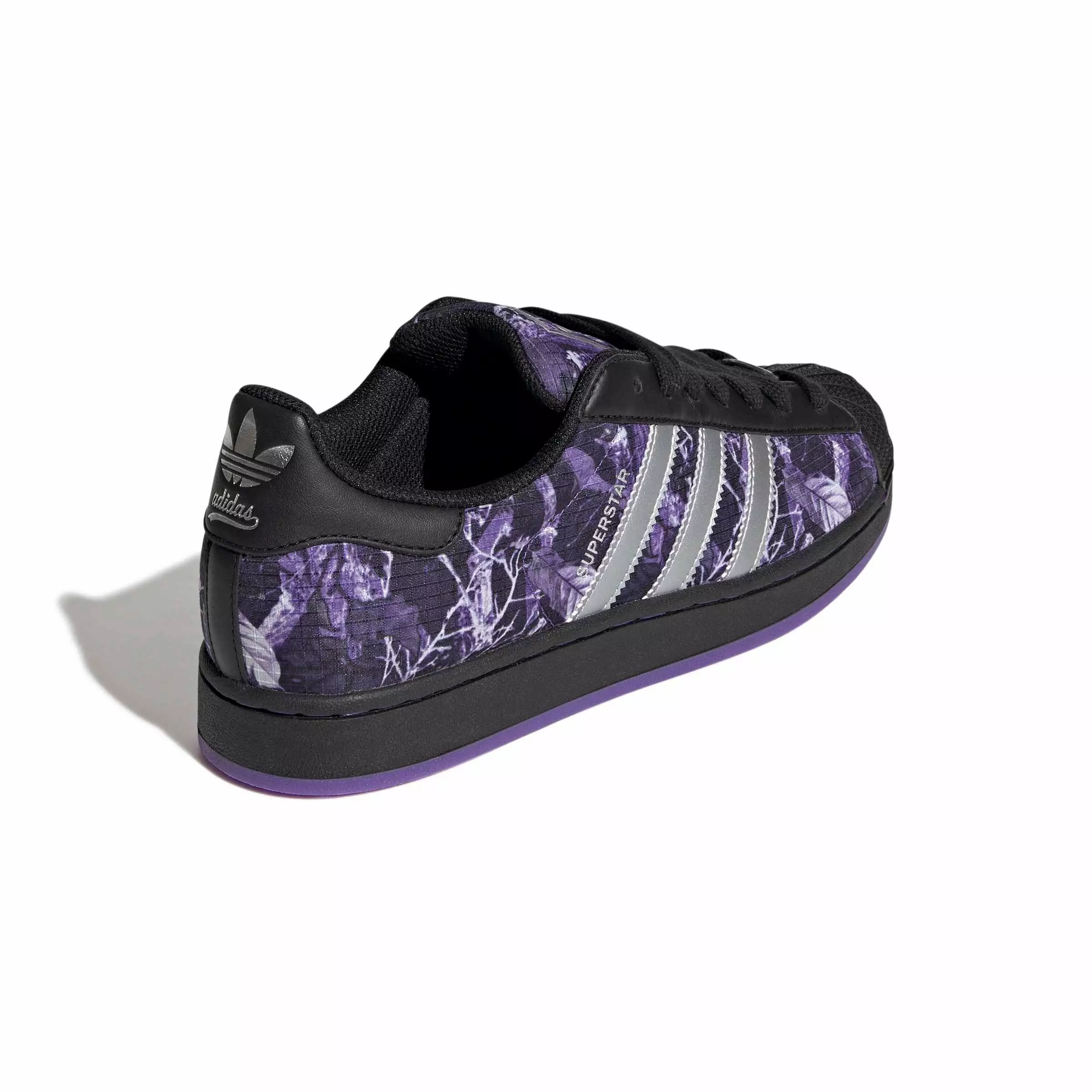 adidas Originals Superstar II "Pulse Rush/Silver Metallic/Core Black" Men's Shoe - PURPLE/SILVER/BLACK