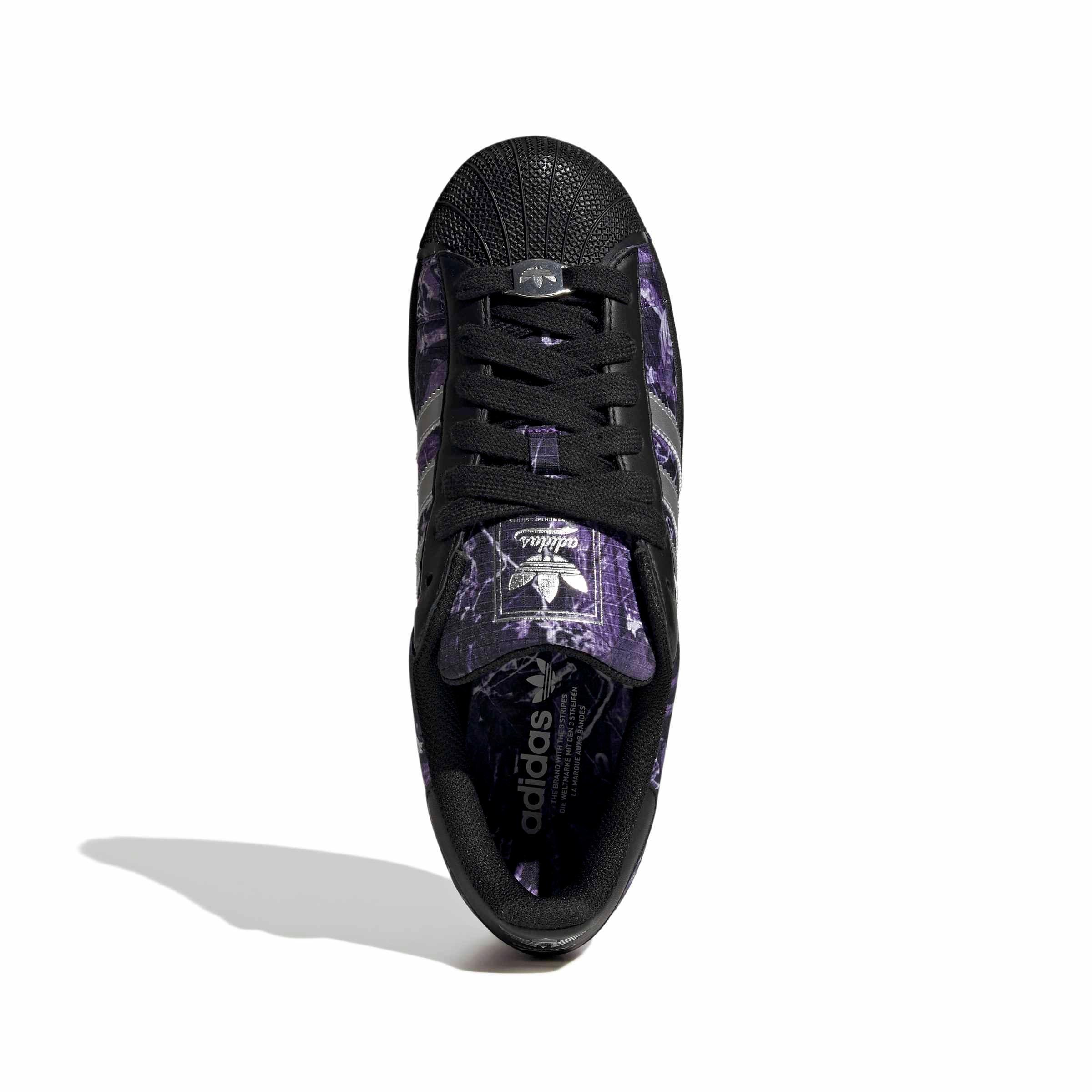 adidas Originals Superstar II "Pulse Rush/Silver Metallic/Core Black" Men's Shoe - PURPLE/SILVER/BLACK Thumbnail View 5