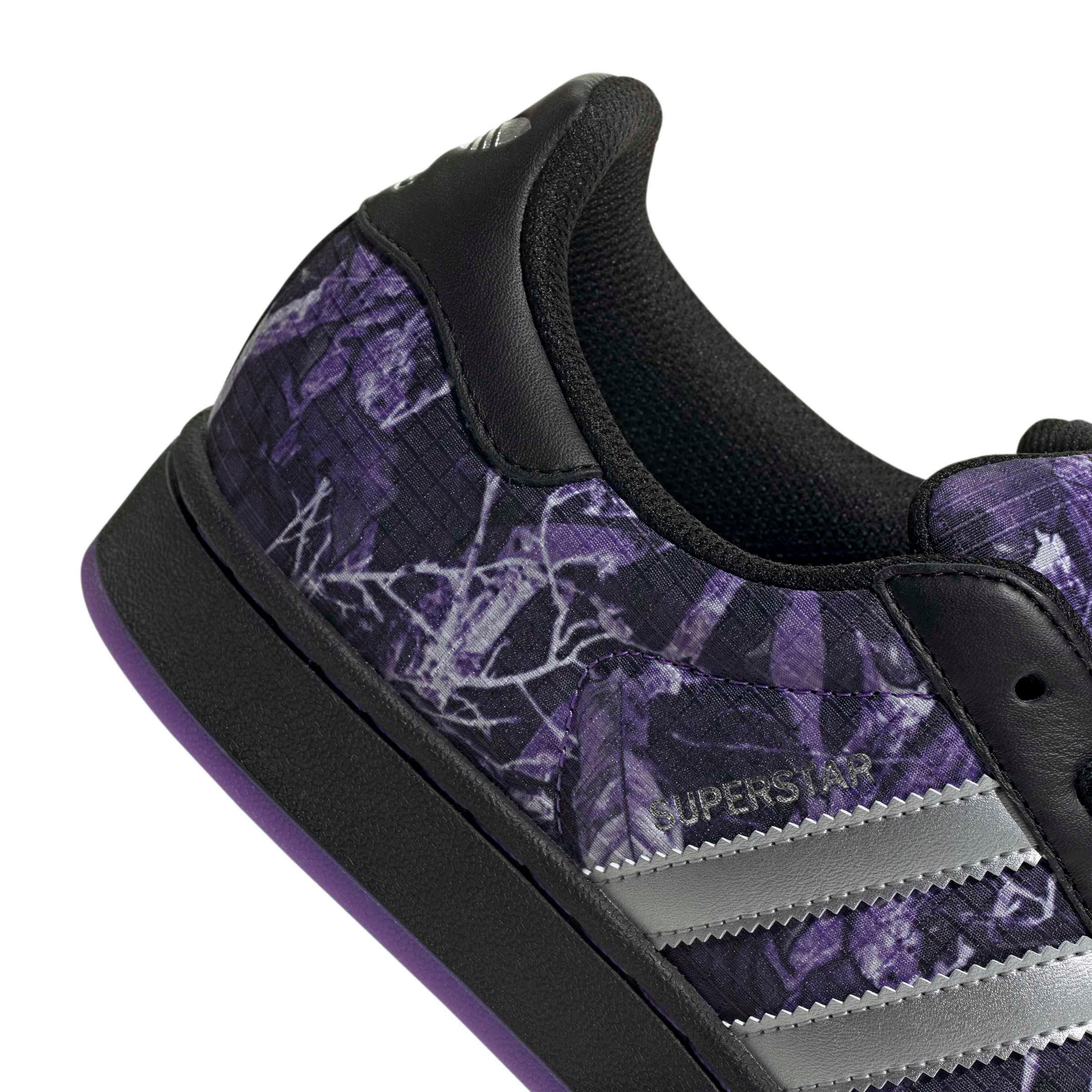 adidas Originals Superstar II "Pulse Rush/Silver Metallic/Core Black" Men's Shoe - PURPLE/SILVER/BLACK Thumbnail View 8