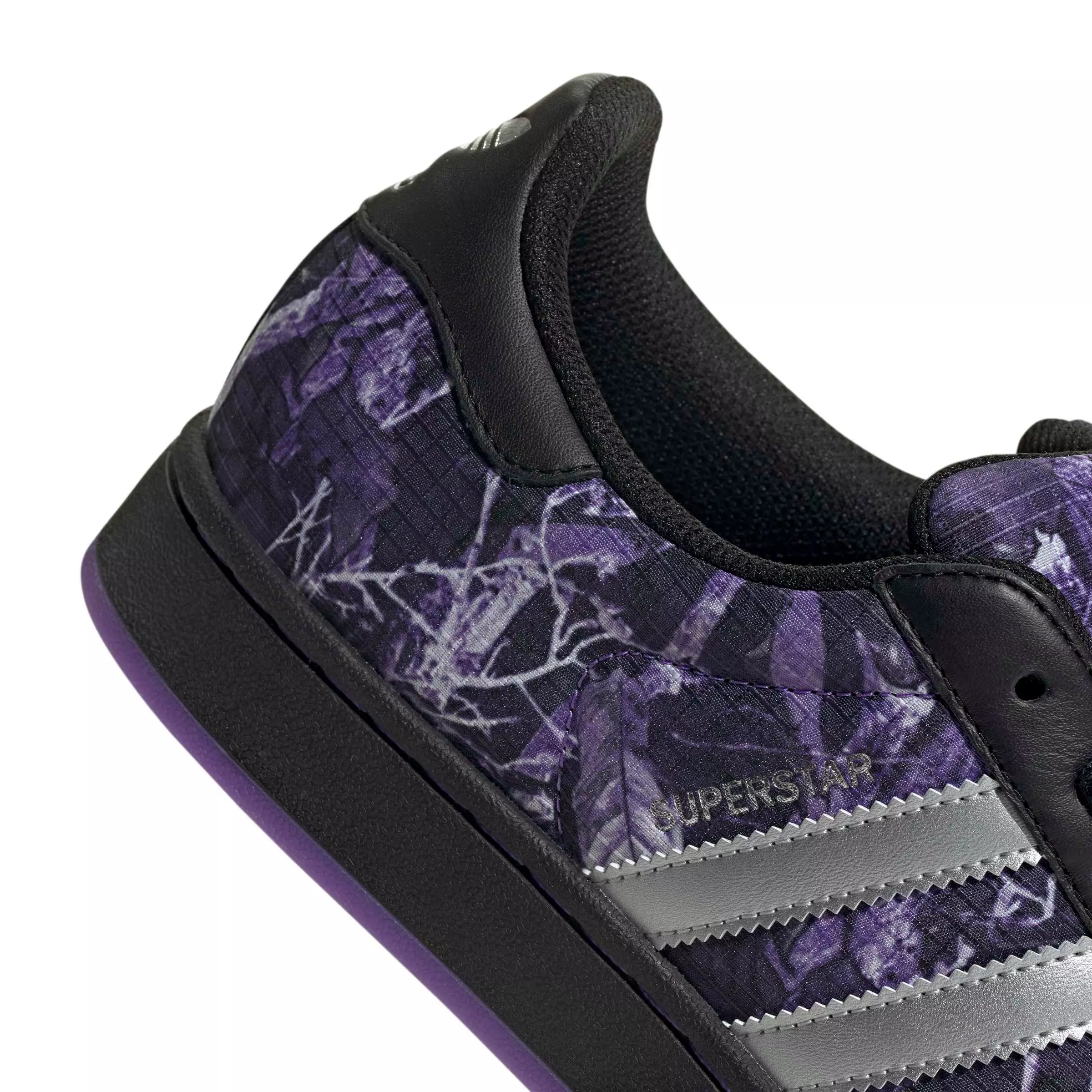 adidas Originals Superstar II "Pulse Rush/Silver Metallic/Core Black" Men's Shoe - PURPLE/SILVER/BLACK